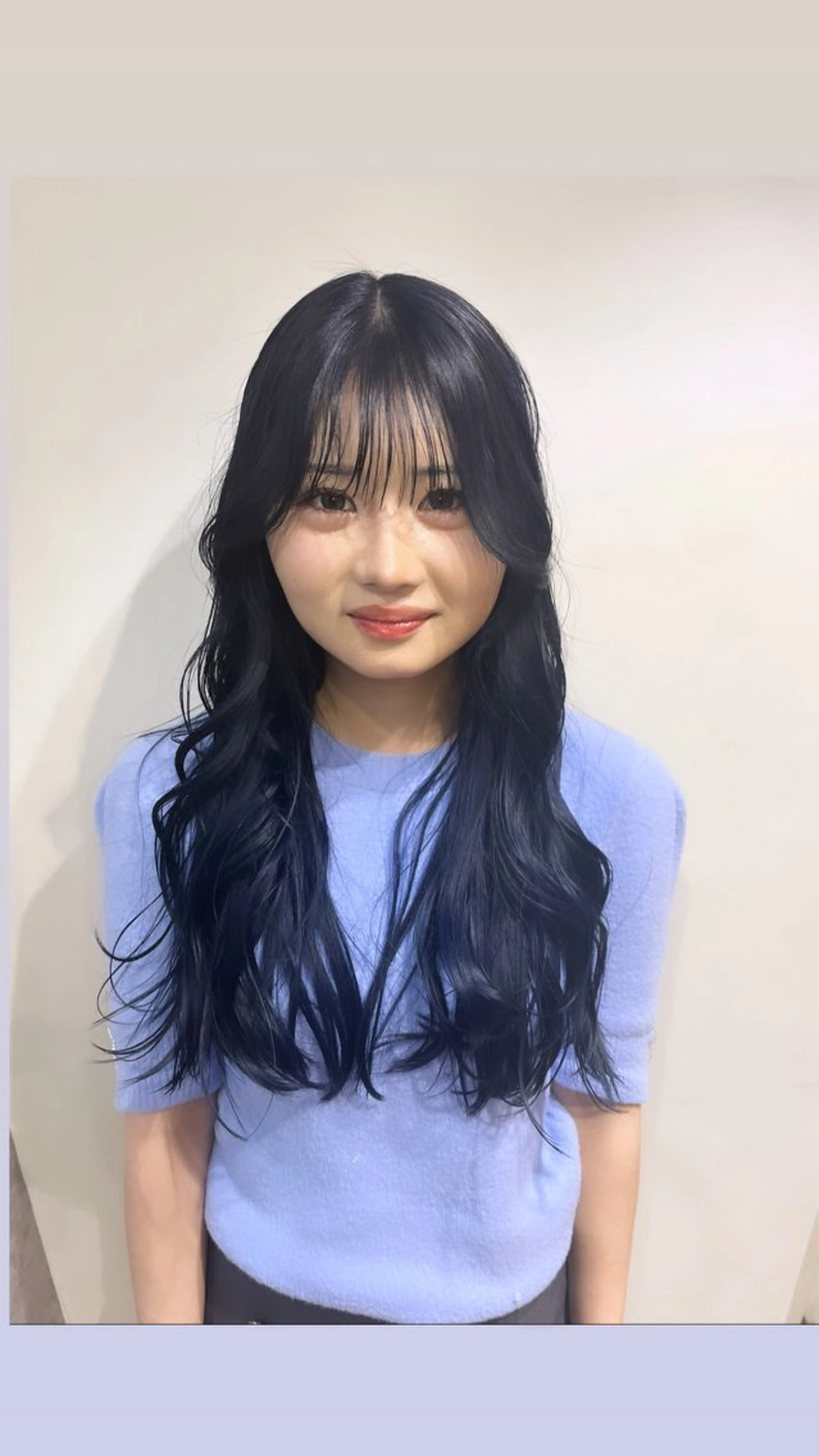 ミディアム ダブルカラー 新宿のヘアスタイル