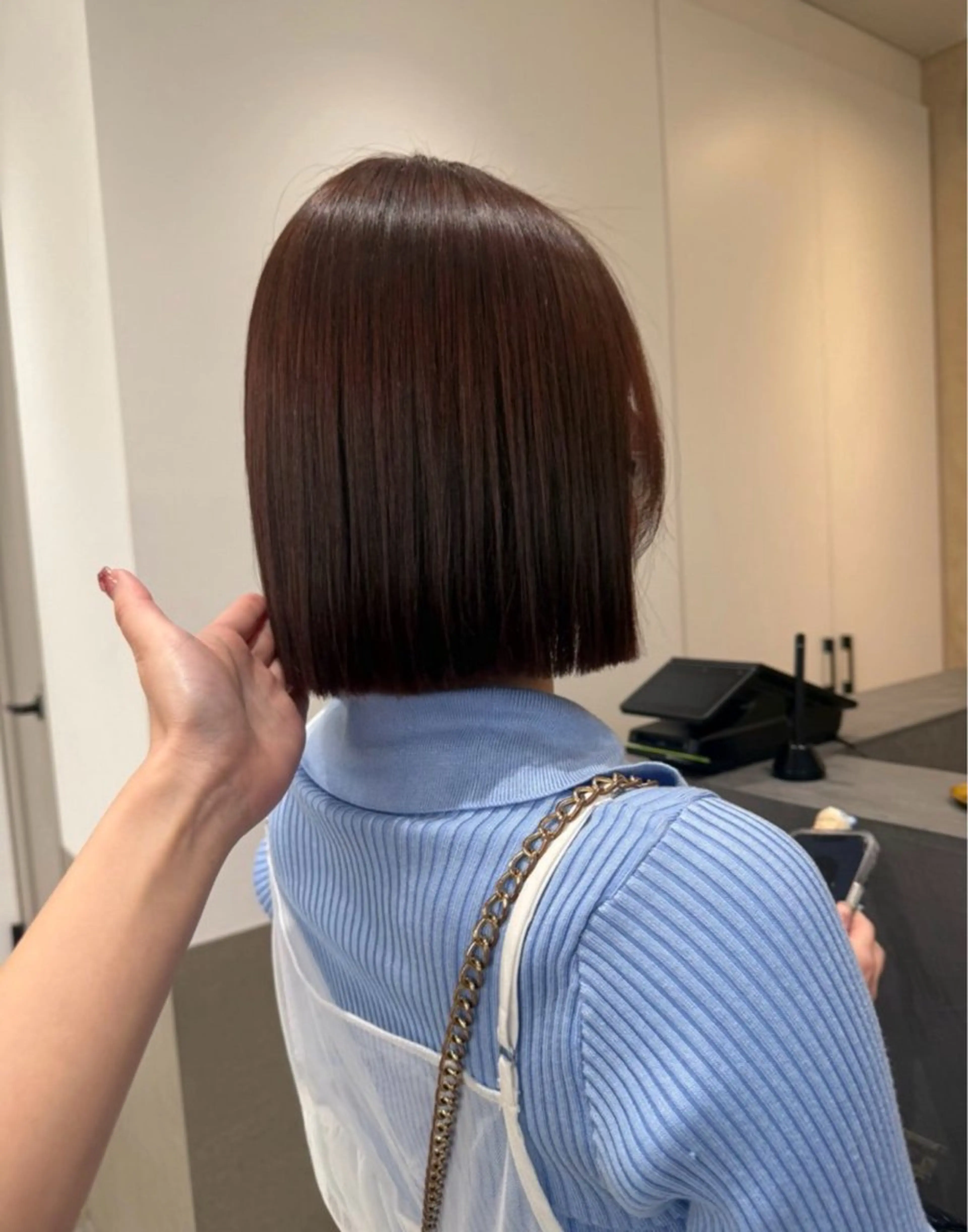 ショート 早田 華のヘアスタイル