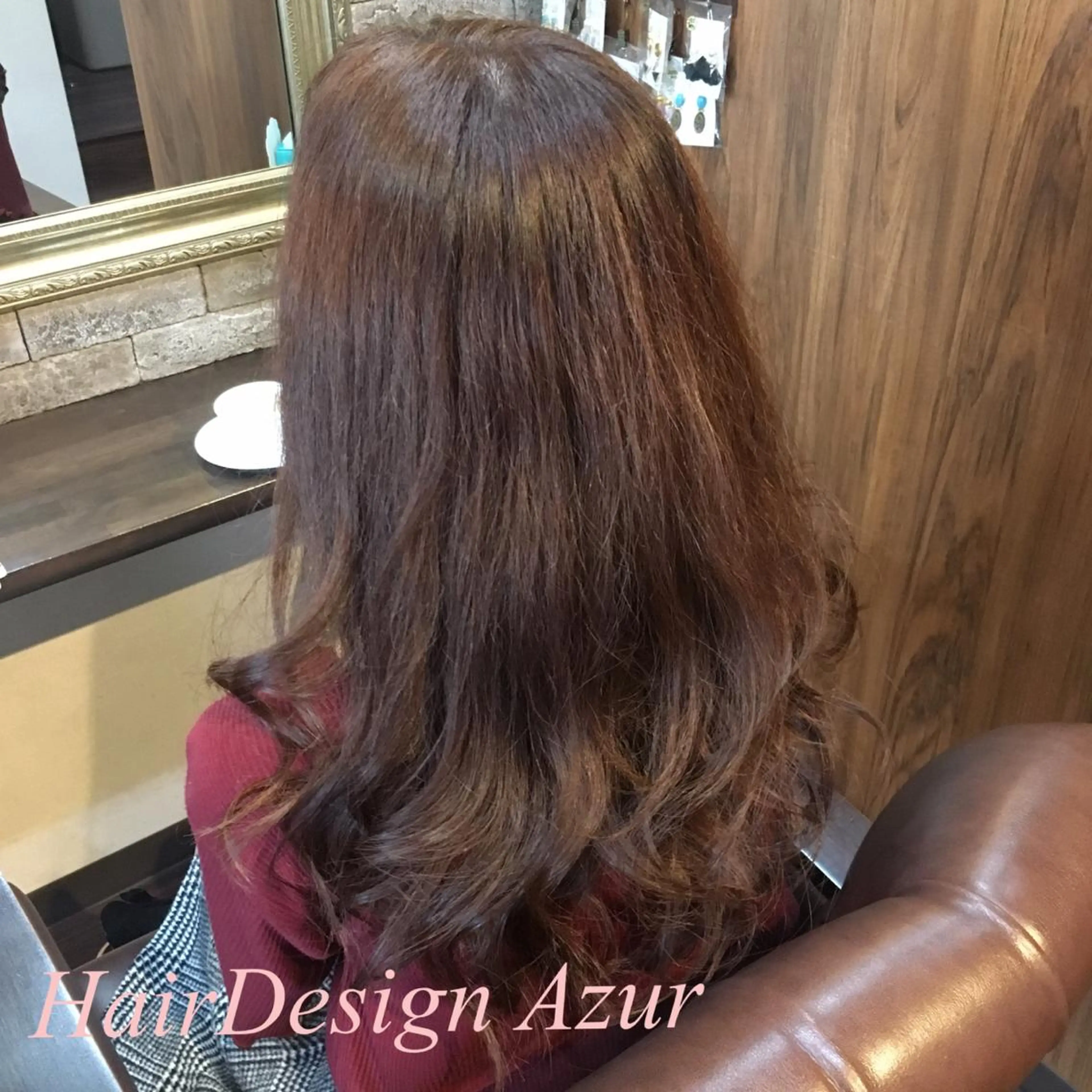 ロング カラー HairDesign Azurのヘアスタイル