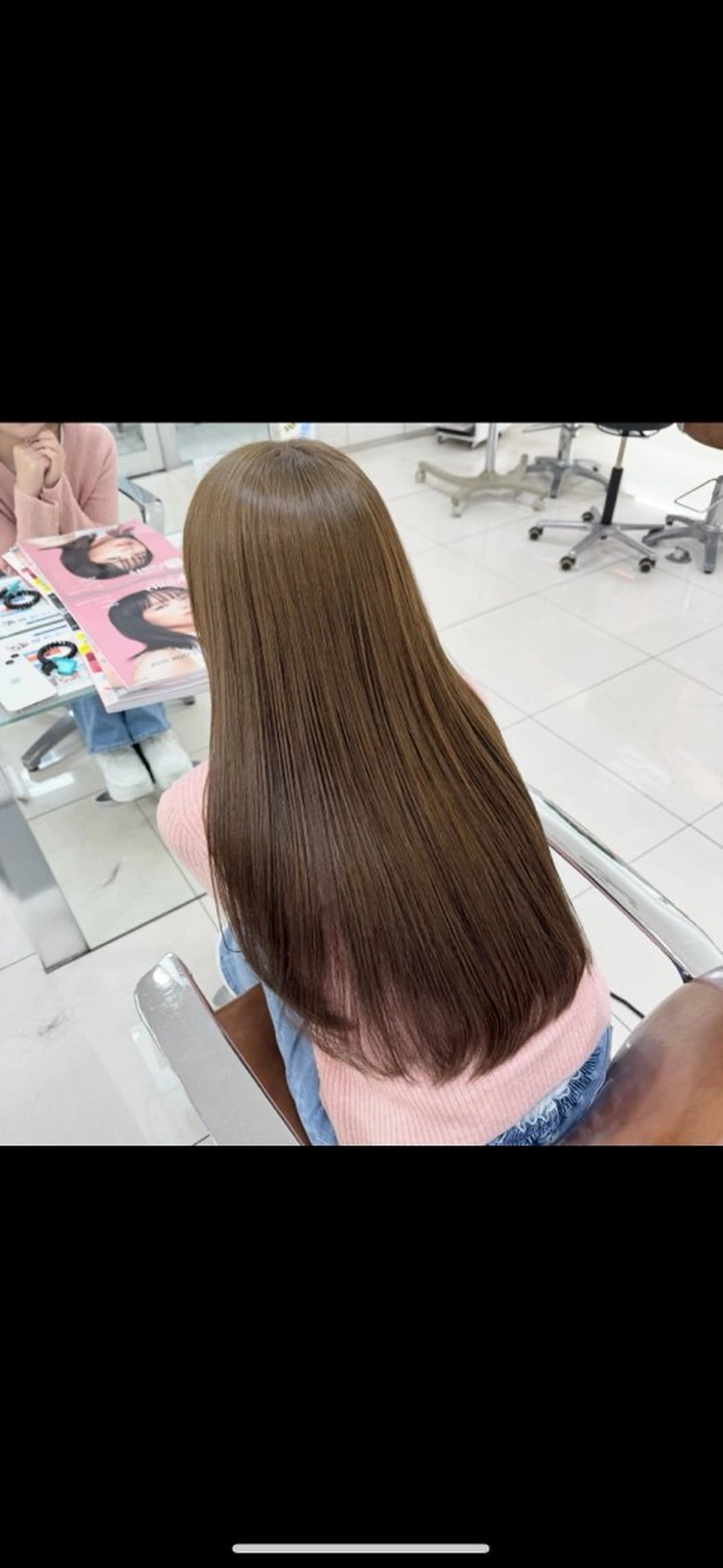 ロング カラー ヘアカラー トリートメント ここな/暖色カラー 🧡まつげパーマ🌼のマツエク・マツパデザイン