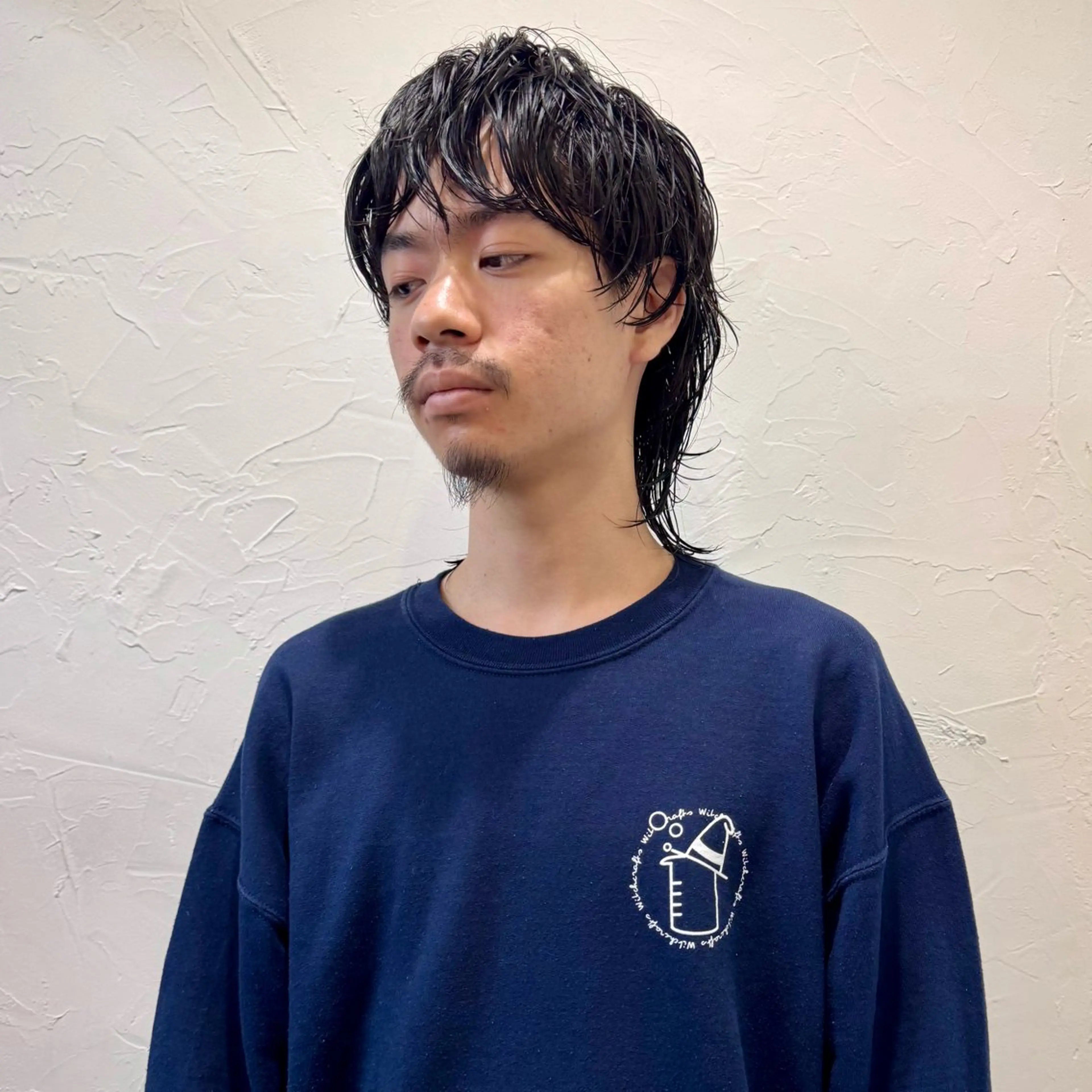 ショート パーマ メンズ メンズ就活ヘア メンズパーマ メンズウルフカット ウルフカット カット パーマ ヘアセット 【池袋/スパイキー ショート】ⓝⓘⓜⓤのヘアスタイル