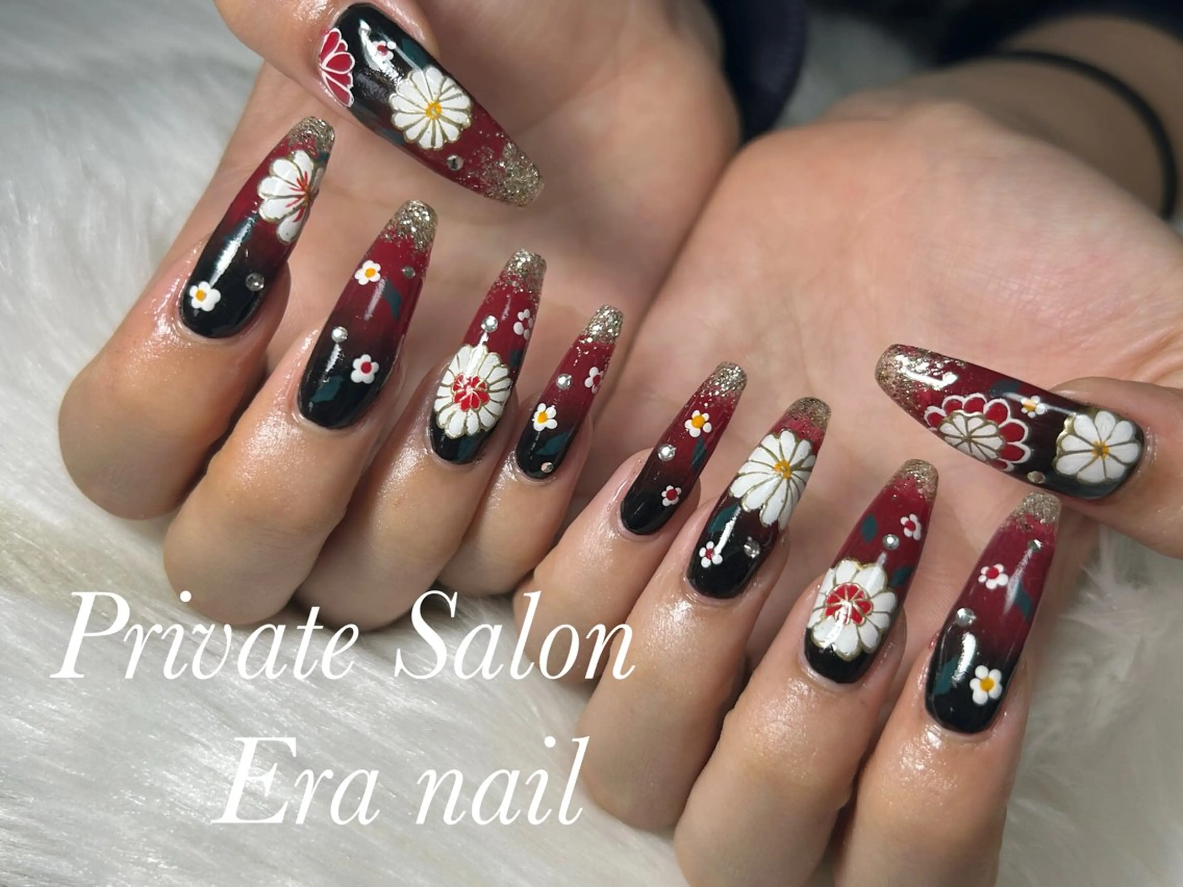 ネイル 成人式 Era nailのネイルデザイン