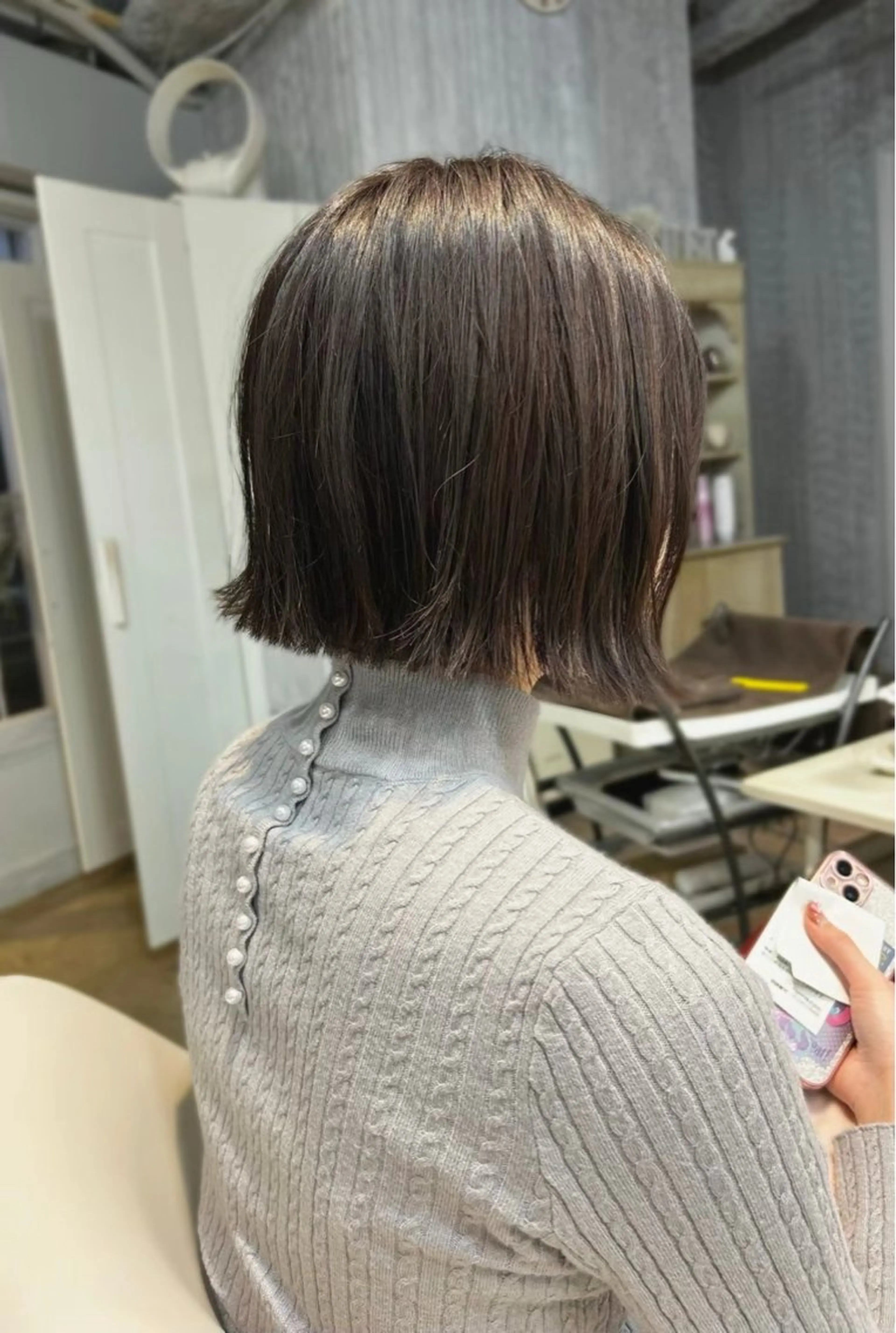 ショート カラー 渡邉 優星のヘアスタイル