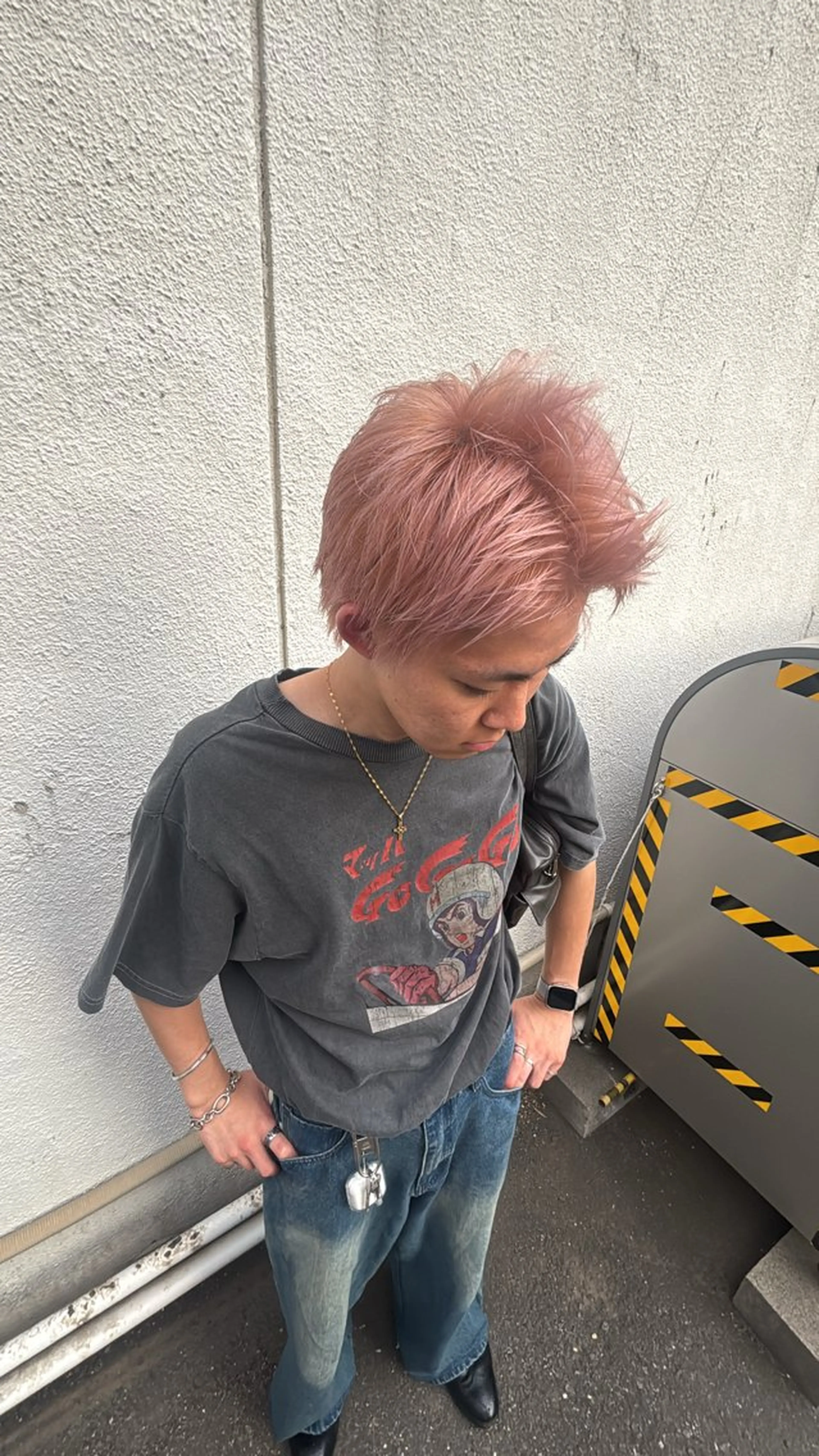 カラー メンズ ヘアカラー ️🩵RINKA/ 艶color🩵のヘアスタイル