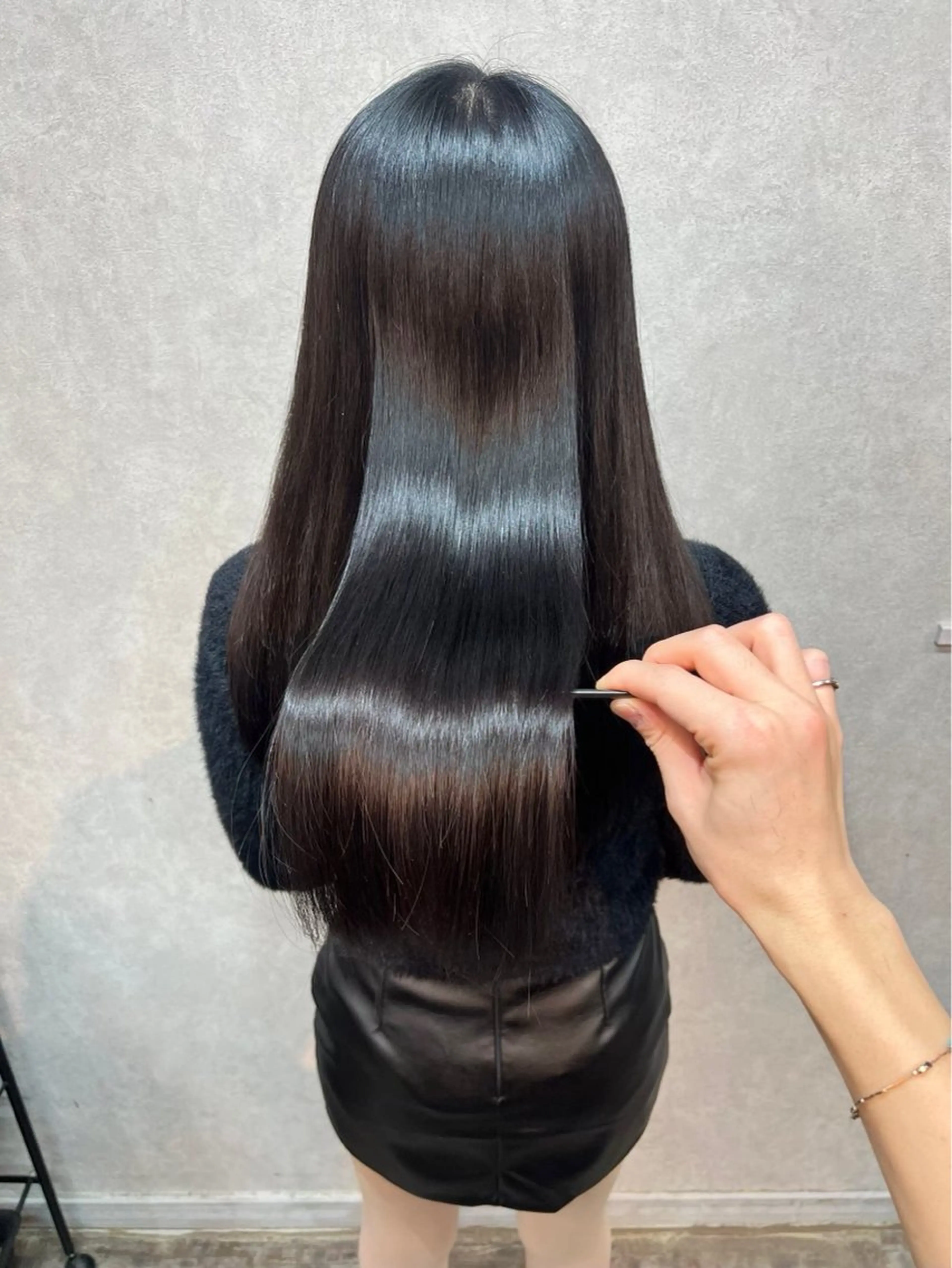 🉐限定価格✨髪質改善トリートメント＋資生堂水光肌カラー「PRIMIENCE」✨の写真