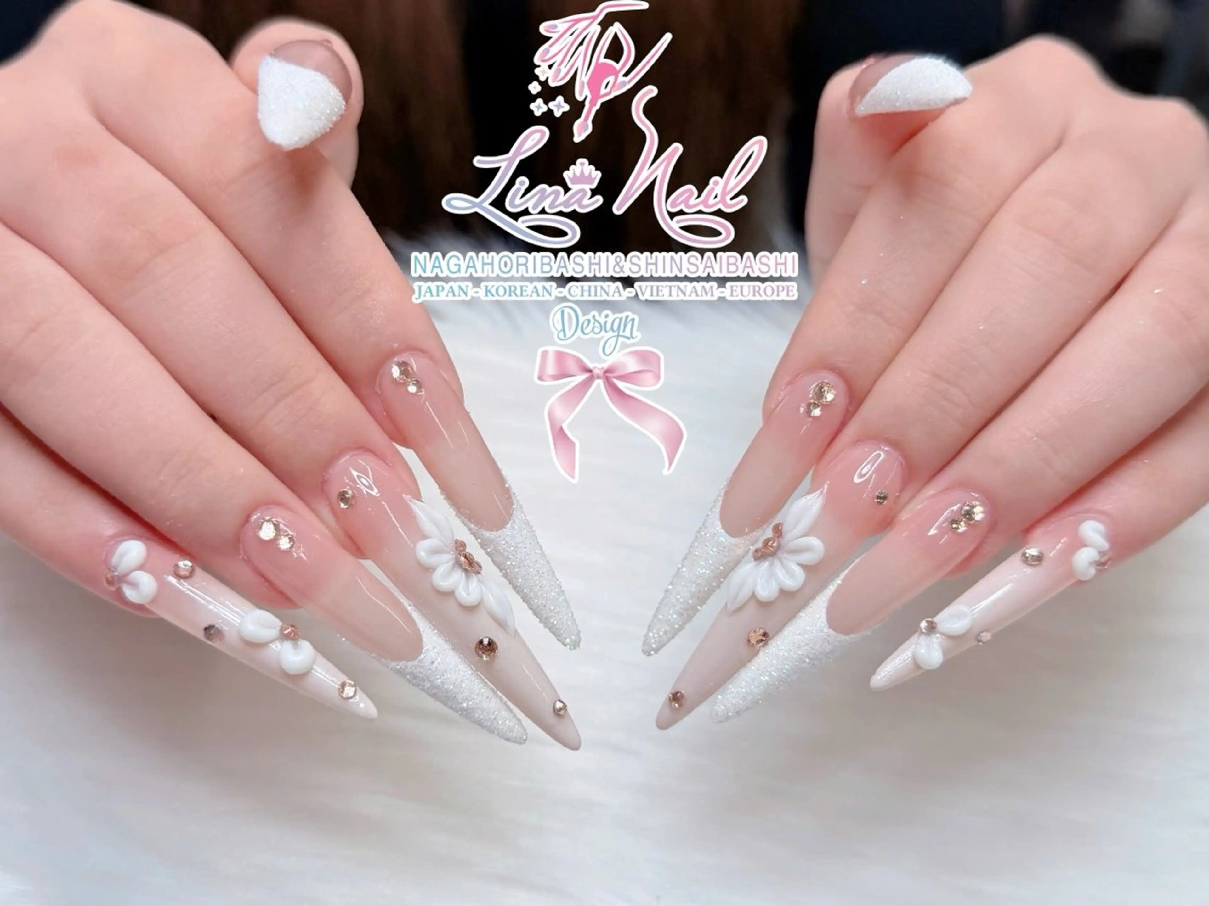 ネイル フットネイル ジェルネイル 持ち込み ネイルチップ ハンドネイル リナネイル 長堀橋店/東心斎橋店のネイルデザイン