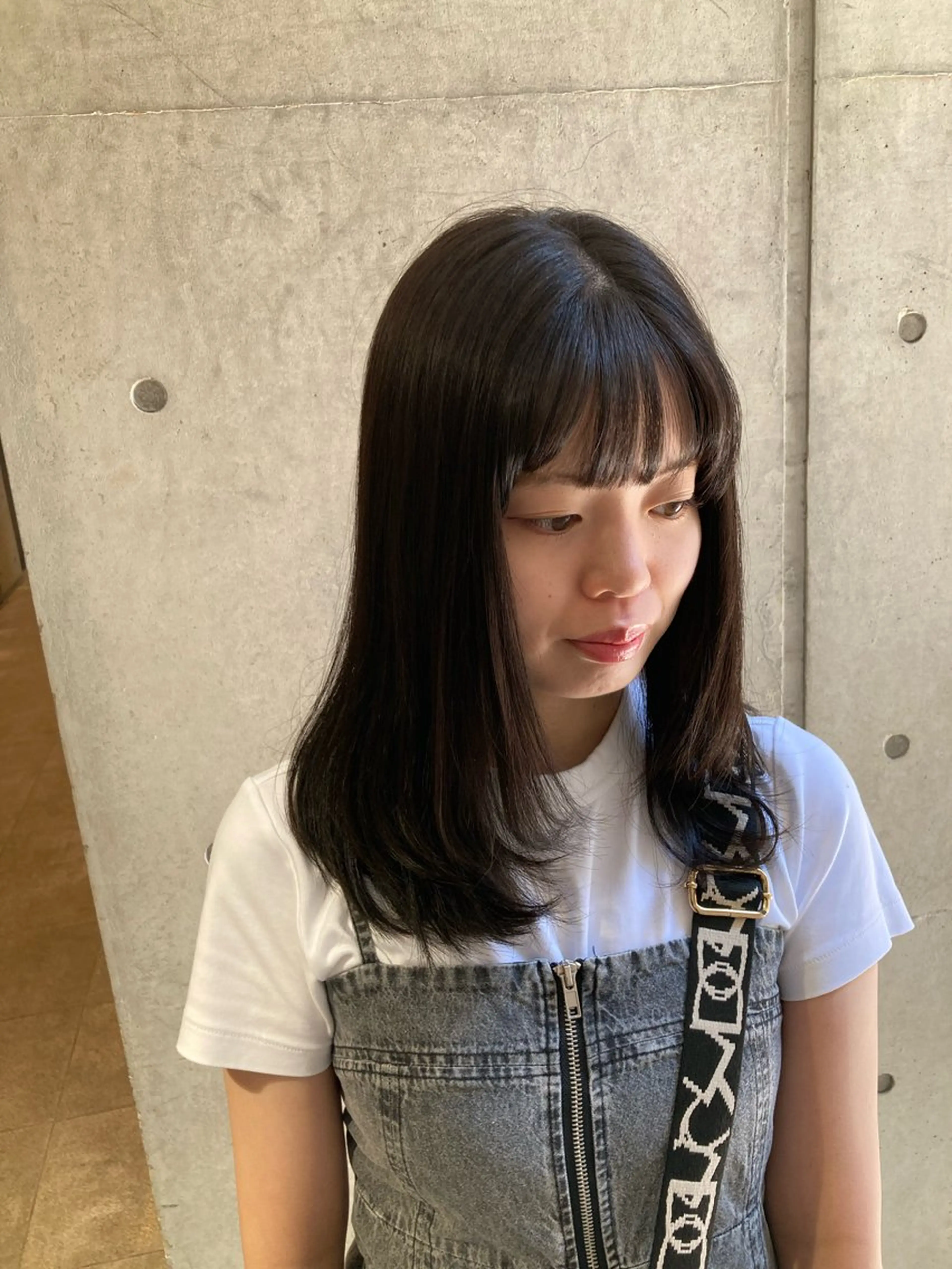 ロング カット たかなみ りなのヘアスタイル