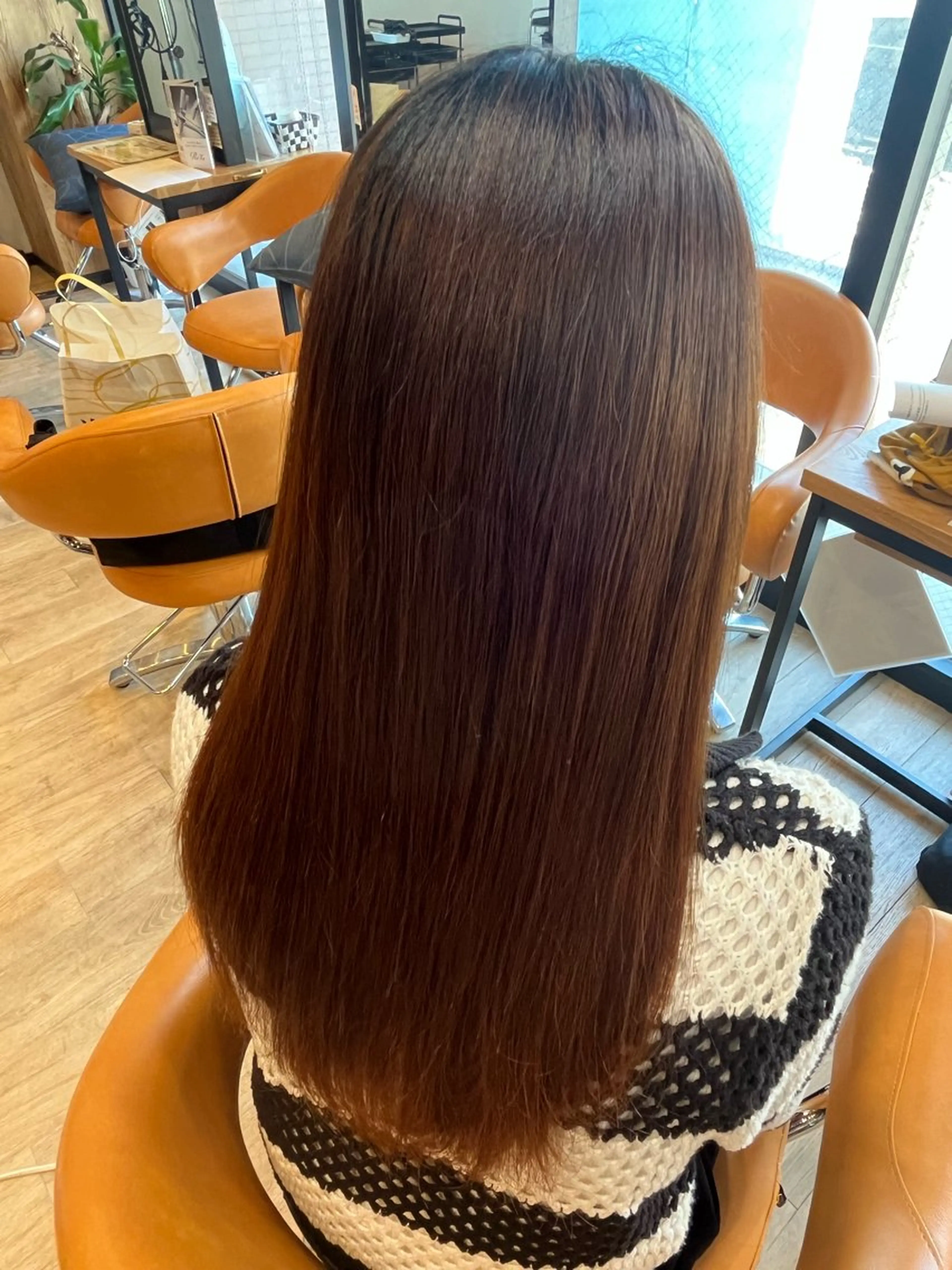 ロング パつっとボブ 🌸みおのヘアスタイル