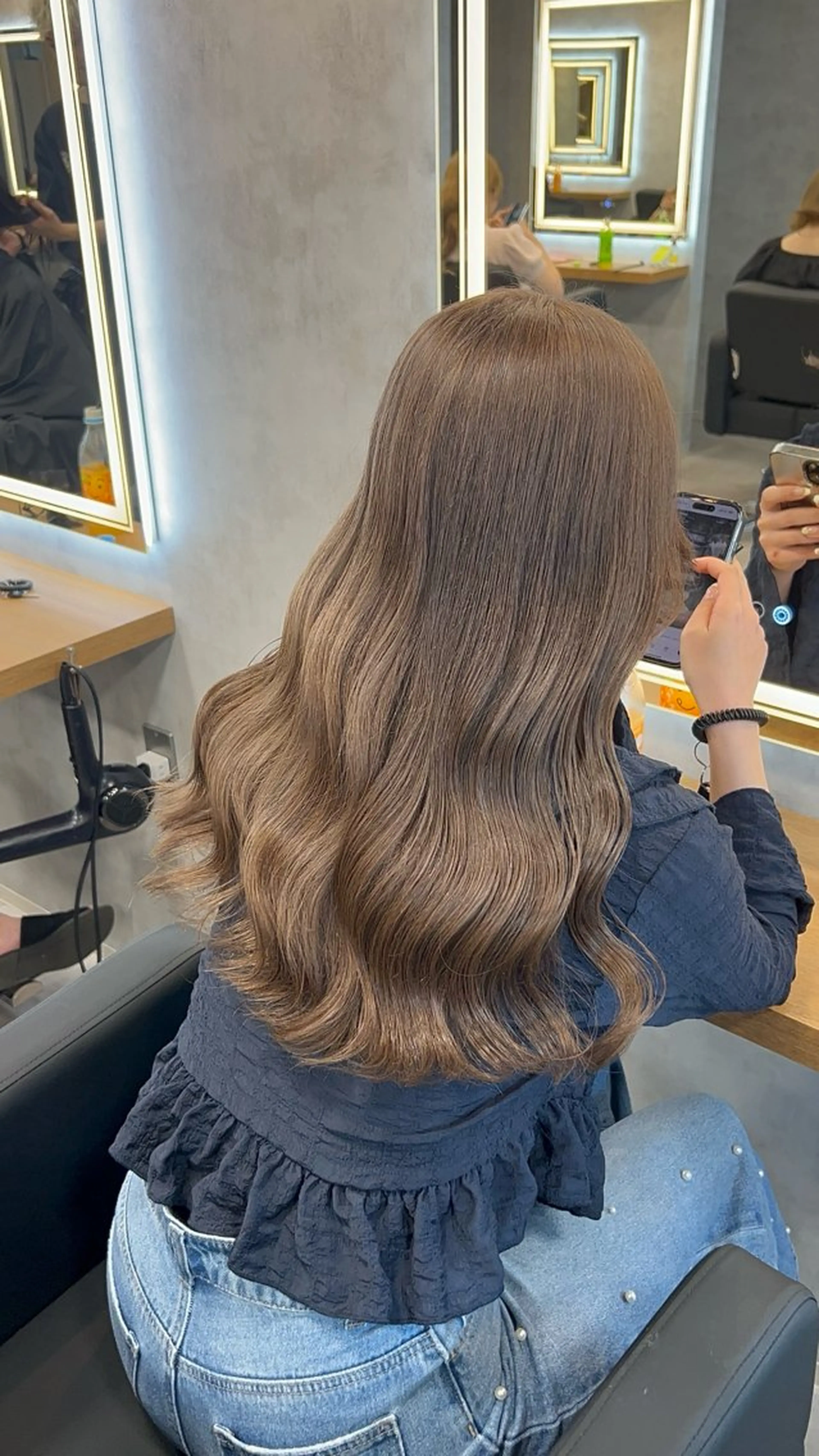 ロング カラー ヘアカラー トリートメント ブリーチなしの達人 🌈KAITOのヘアスタイル