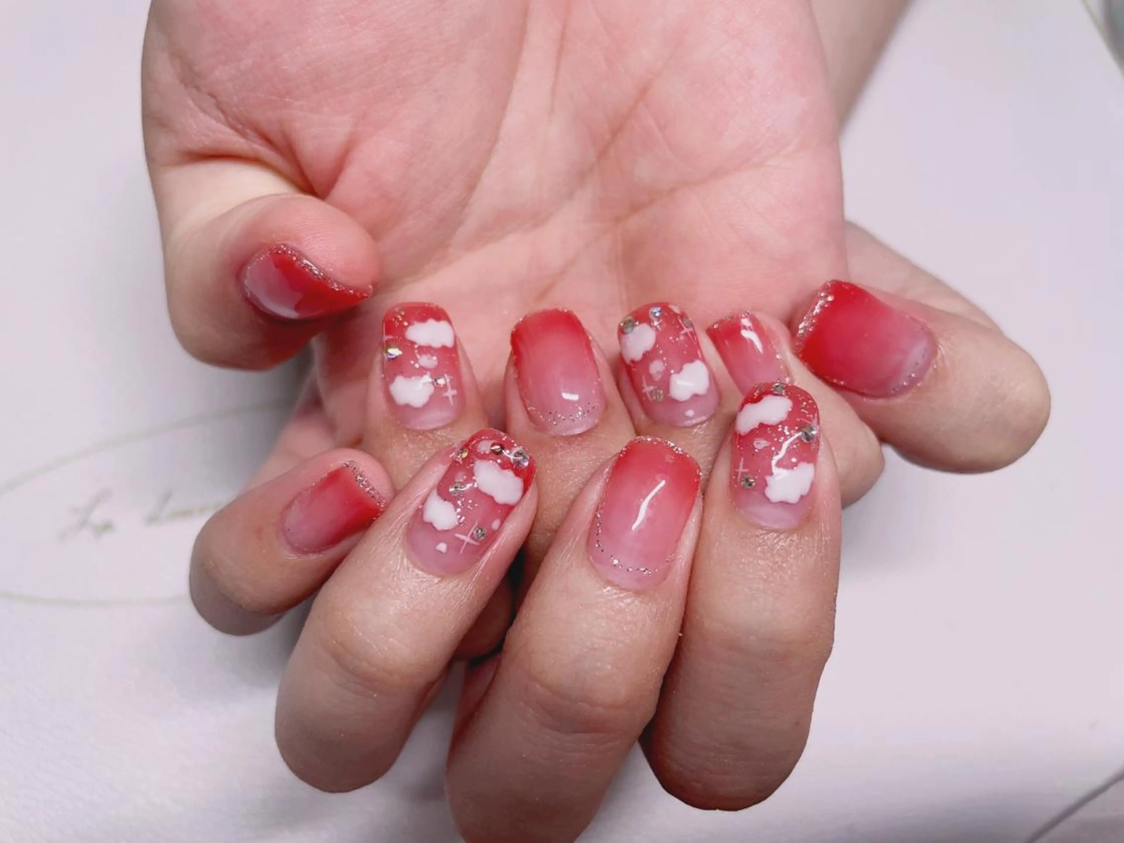 ネイル ピンク ハンドネイル エン Nail salonのネイルデザイン