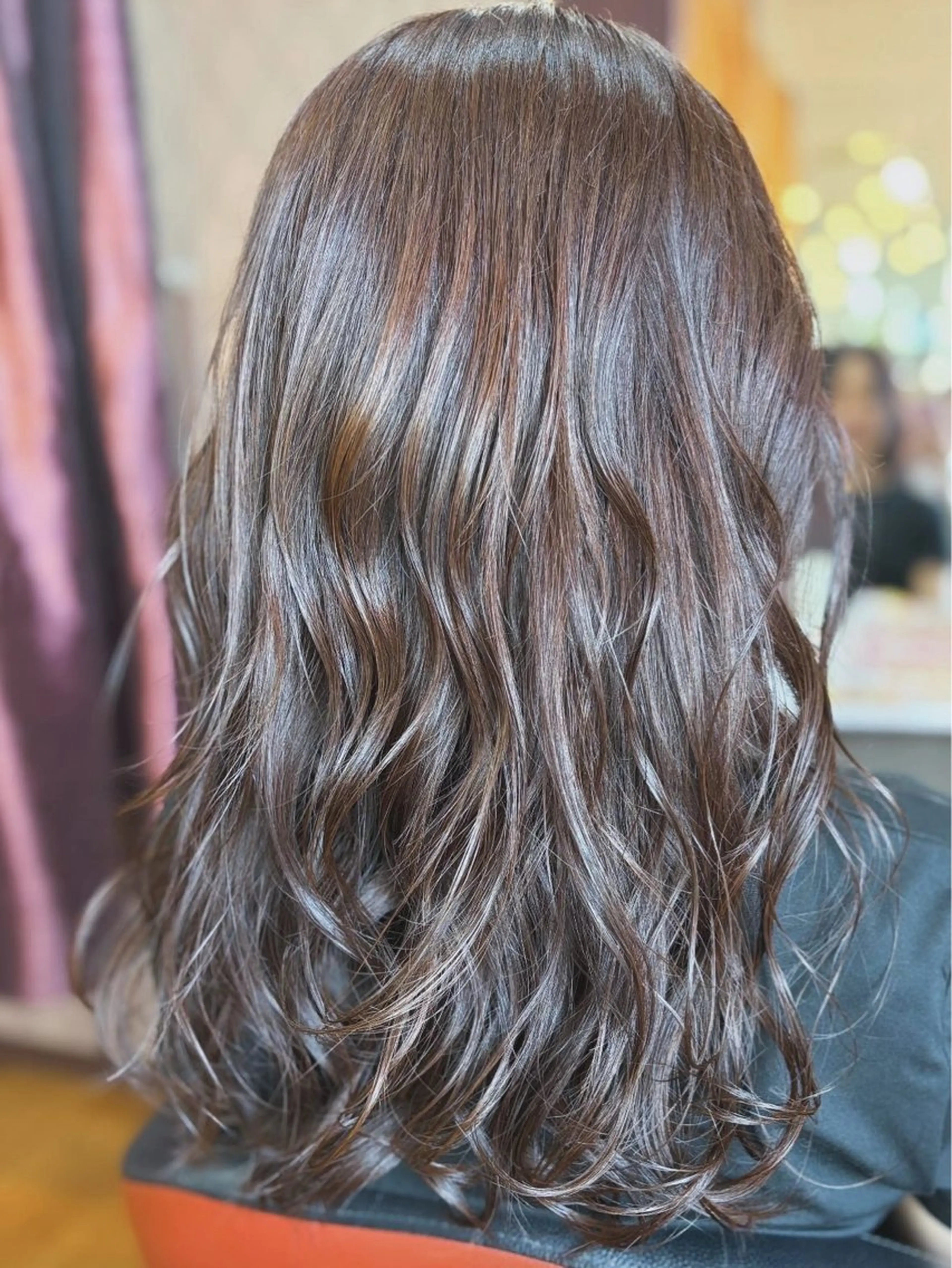 ロング ラベンダーベージュ ⭐︎ SAYAKAのヘアスタイル