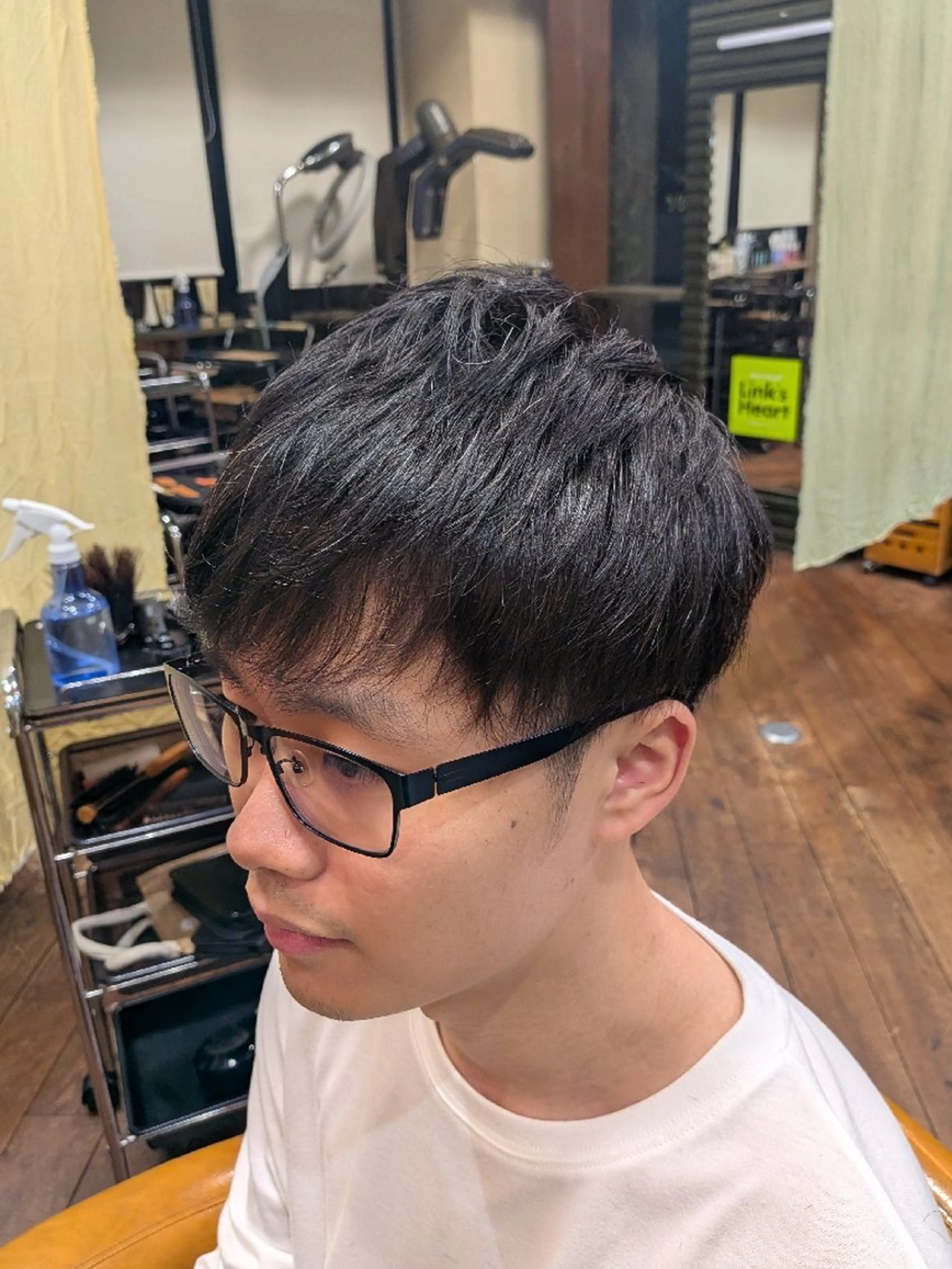 ショート メンズ カット 本田 圭輔のヘアスタイル