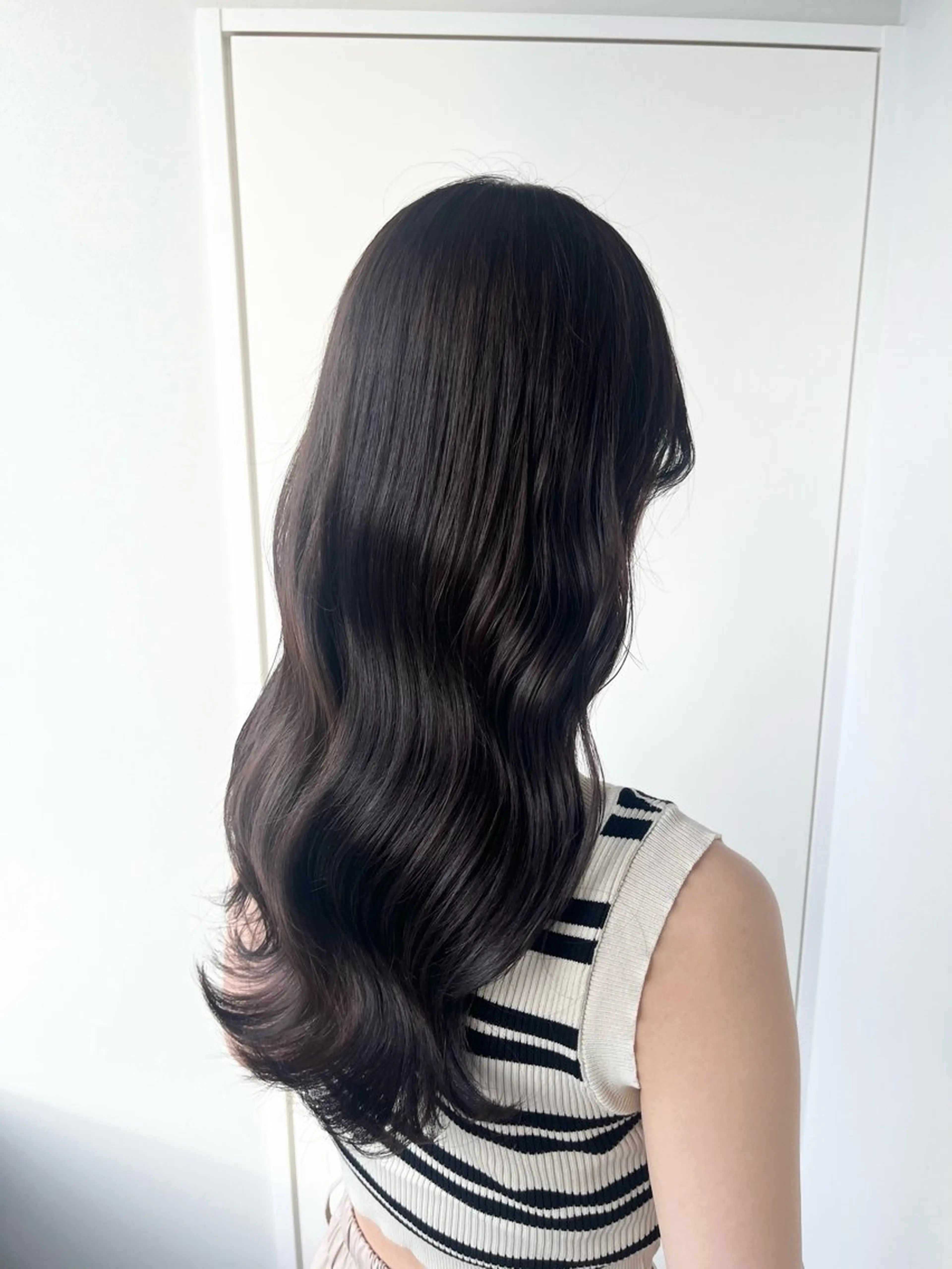 ロング 韓国風style ❤︎　古庄美月のヘアスタイル