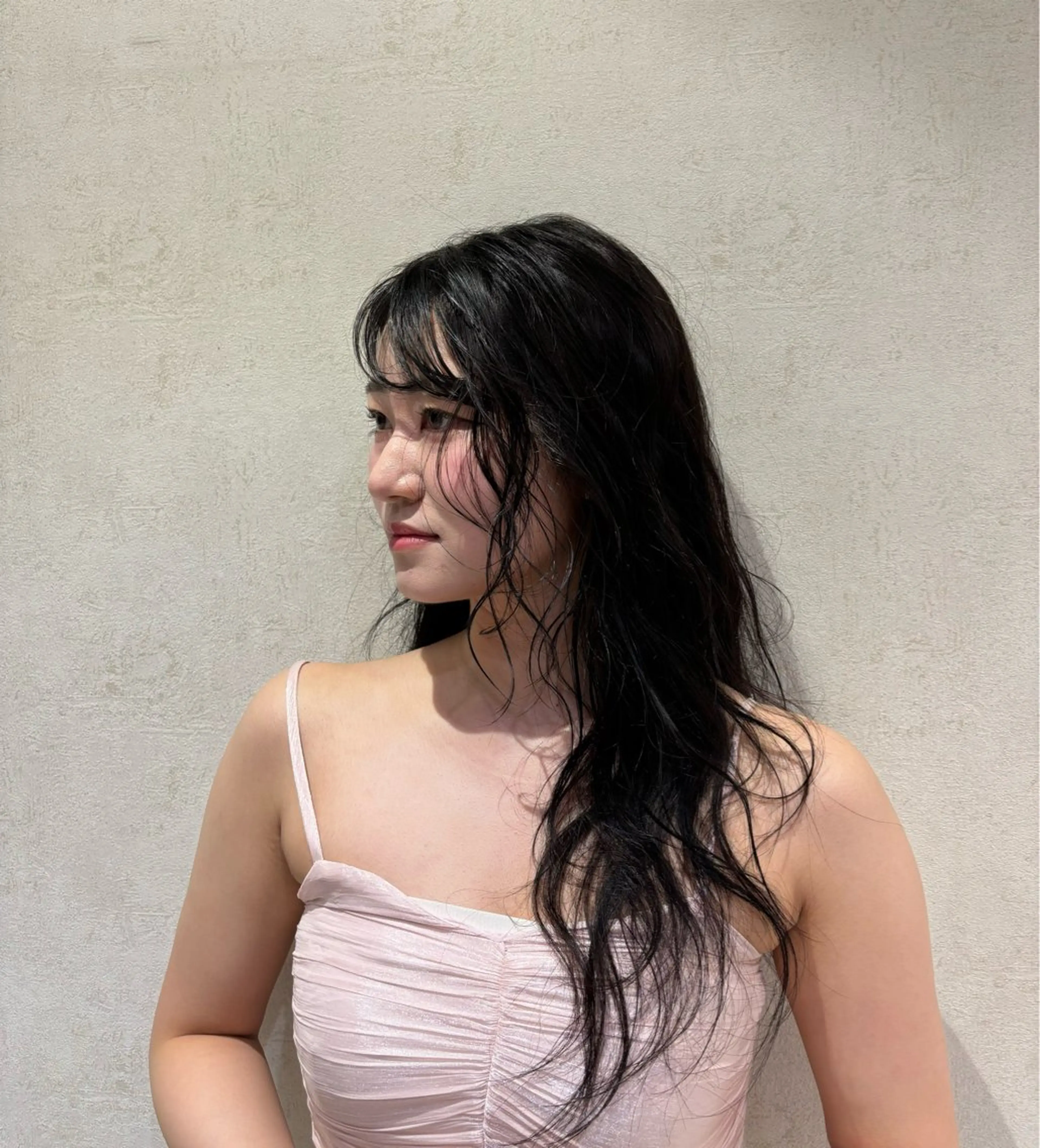 ロング レイヤー/ベージュ/ Yurika🐝🤎のヘアスタイル