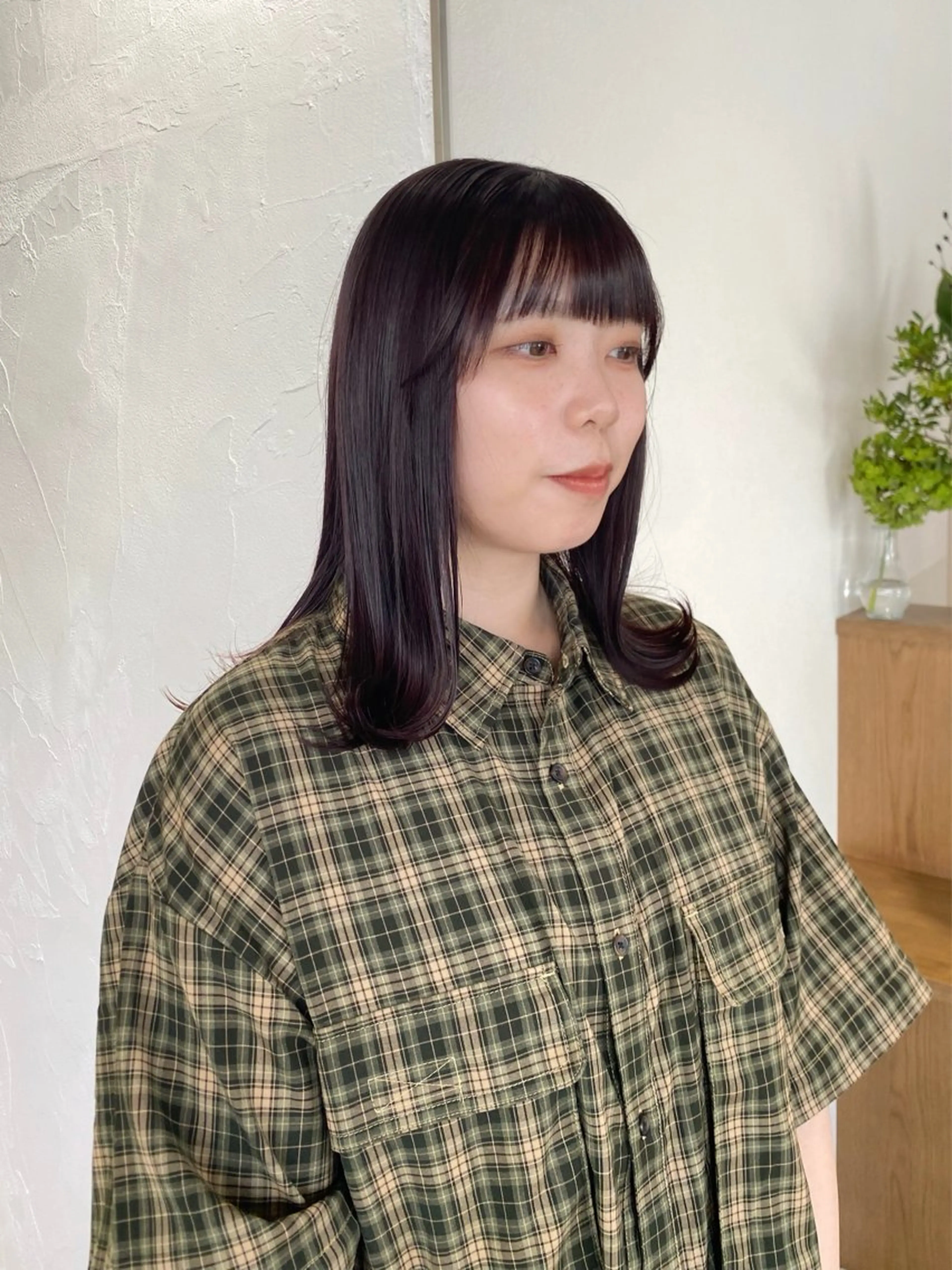 【🎟️学割U18🎟️】似合わせカット+透明感カラー¥6600の写真