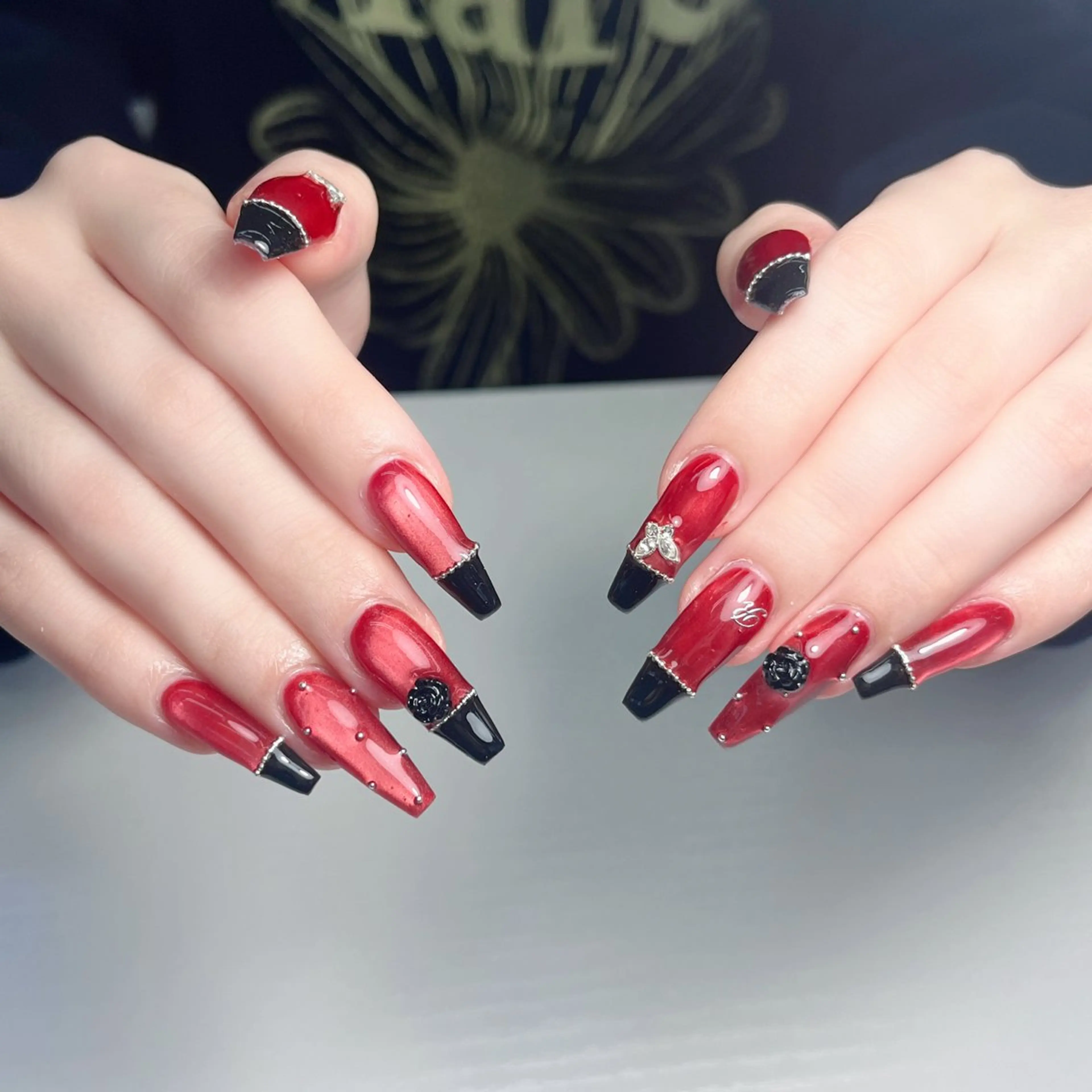 ネイル ハンドネイル ハンドケア Panda chan Novaのネイルデザイン