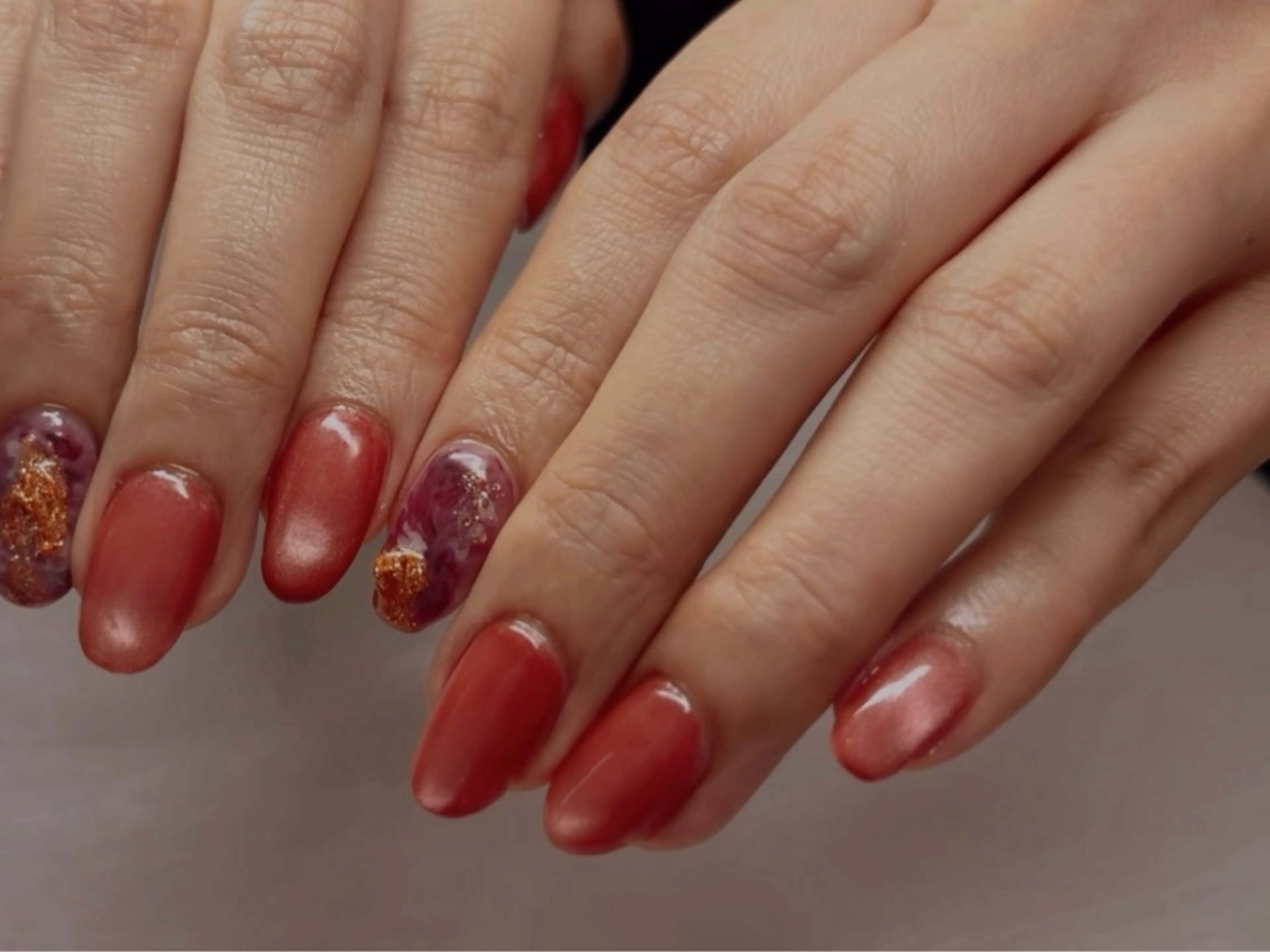 ネイル 春ネイル ハンドネイル 小さなビジネスサロン所属・Kanaya Kimiのネイルデザイン