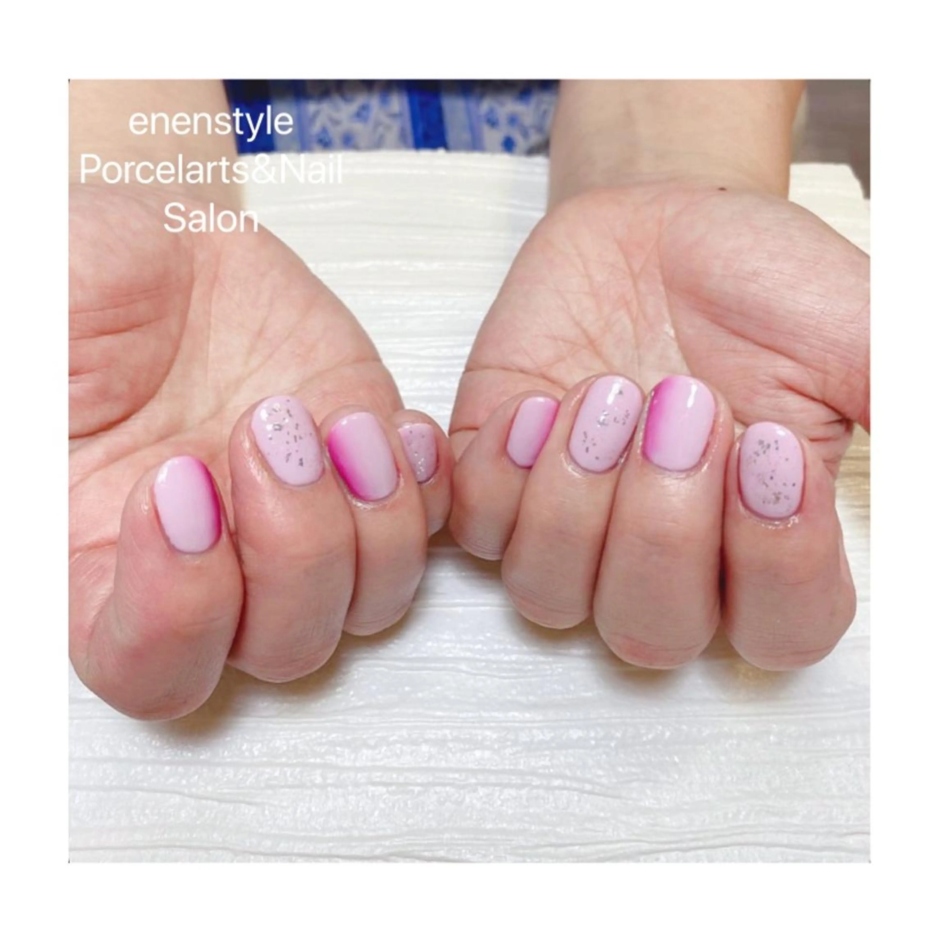 ショート ネイル ハンドネイル 👑enen style👑のネイルデザイン