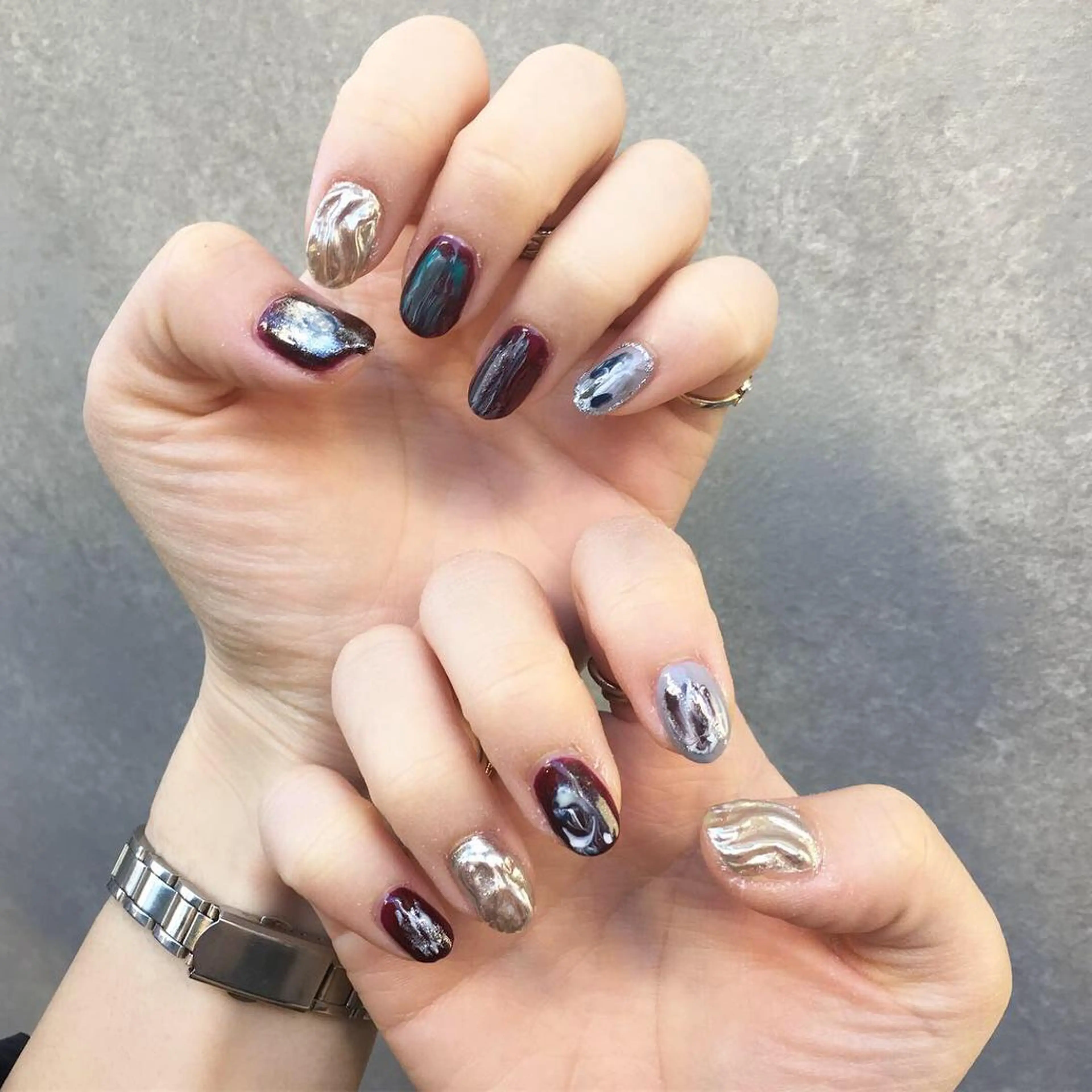 ネイル ハンドネイル 【似合わせ提案】鈴木 舞のネイルデザイン