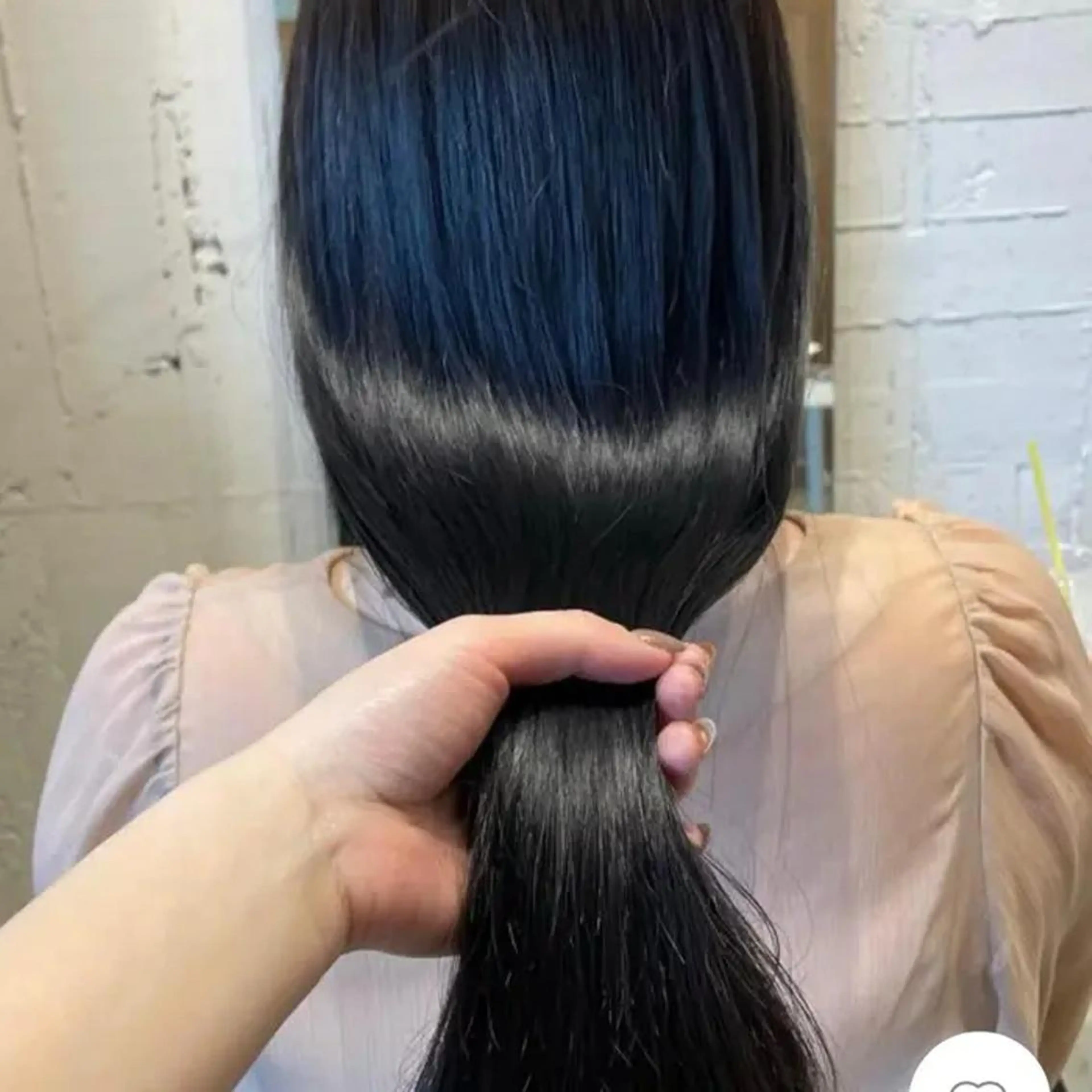 ロング カラー ナチュラルカラー /カット/藤井美冬のヘアスタイル