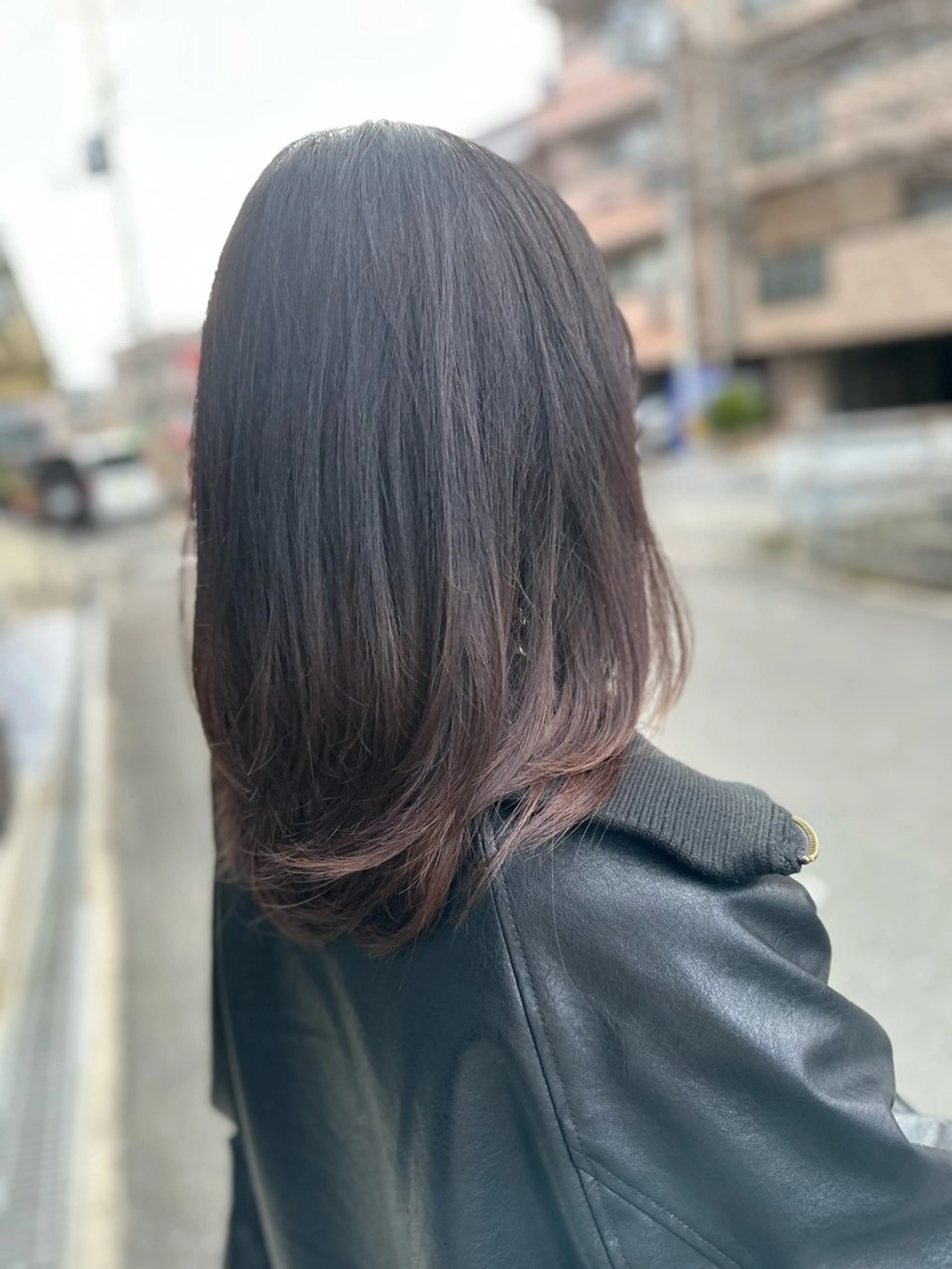 ミディアム カラー 福西晃希 【艶髪・髪質改善】のヘアスタイル