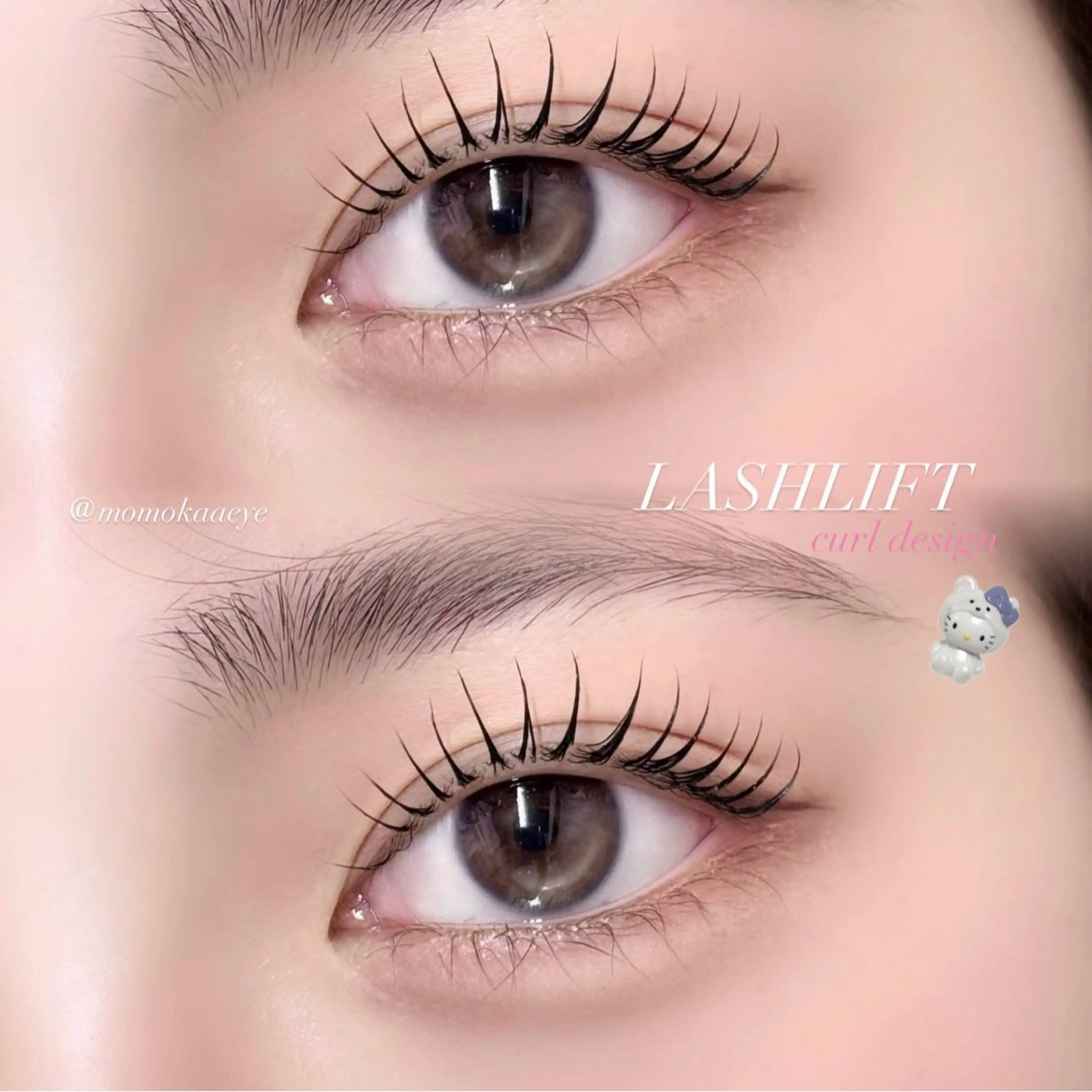 マツエク・マツパ ＭＯＭＯＫＡ .のマツエク・マツパデザイン