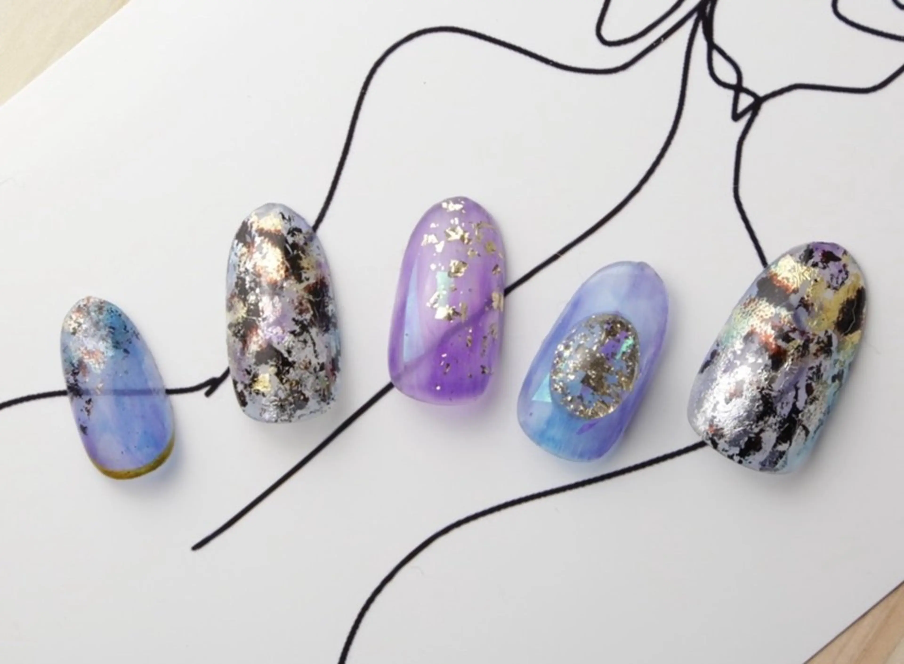 ネイル y mikuのネイルデザイン