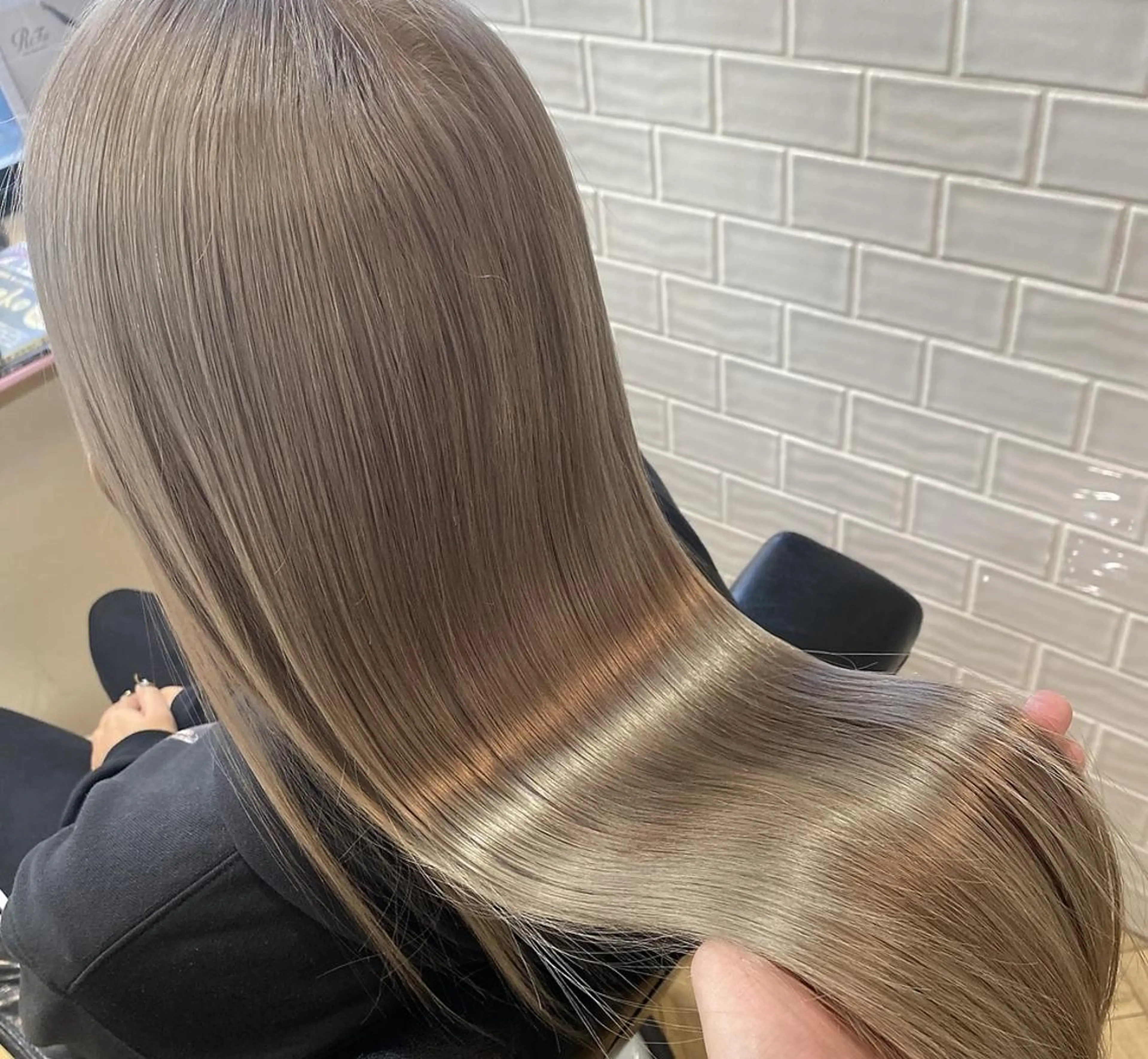 ロング カラー 髪質改善 Alushe艶髪・ 髪質改善のヘアスタイル