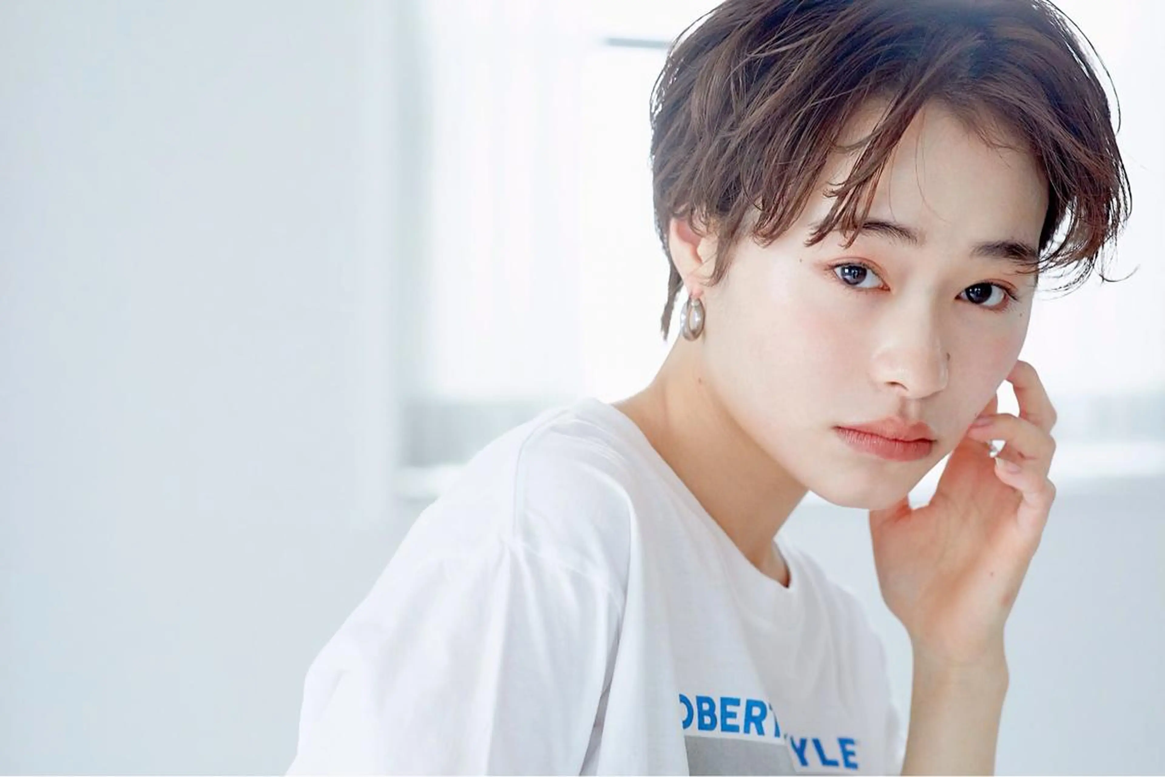 ショート カラー ショート ボブ 梅田 木戸健人のヘアスタイル