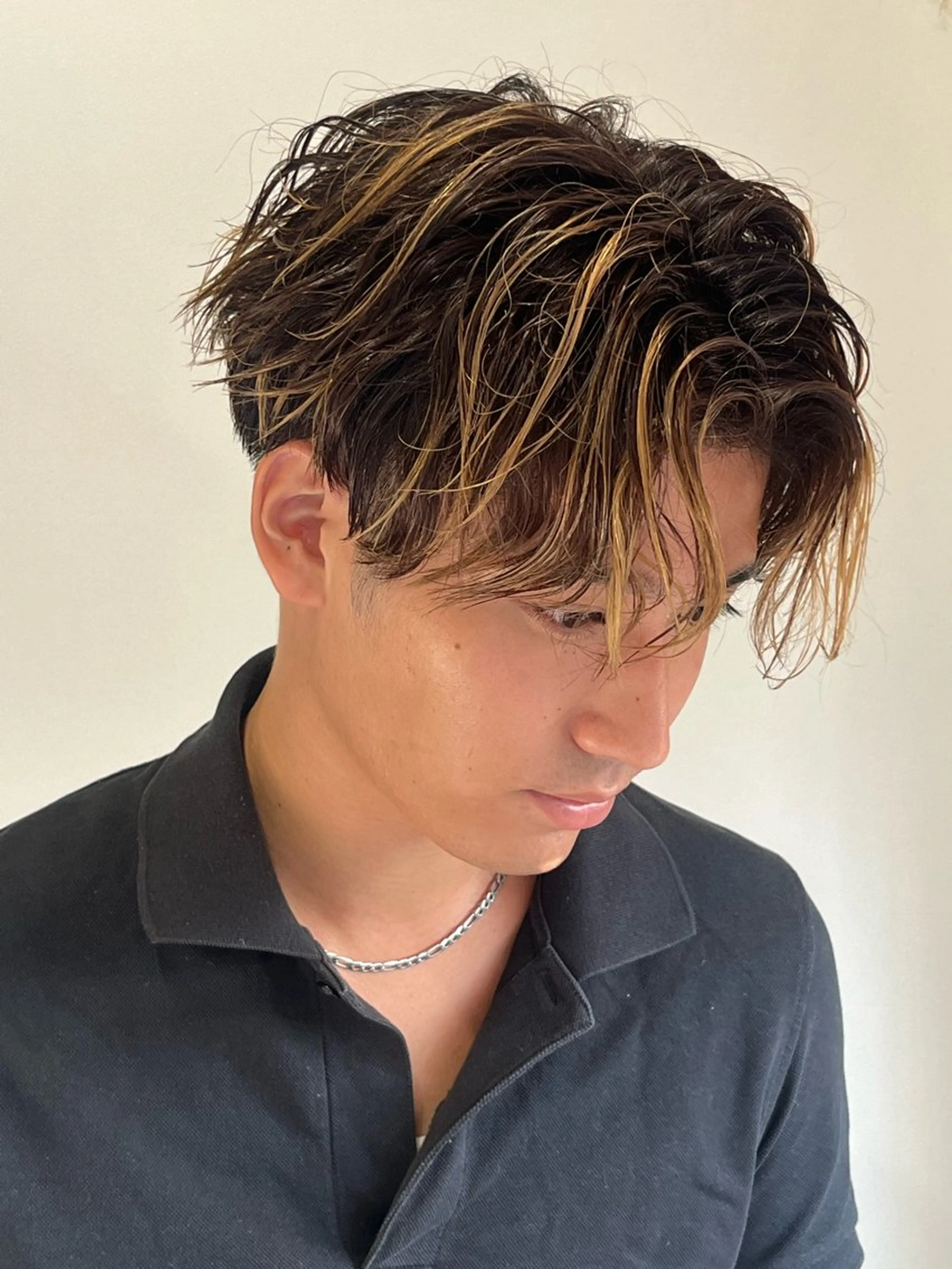 ショート カラー パーマ NEXT for hair所属・【ロングモデル募集】 宮本祥汰🐺のヘアスタイル