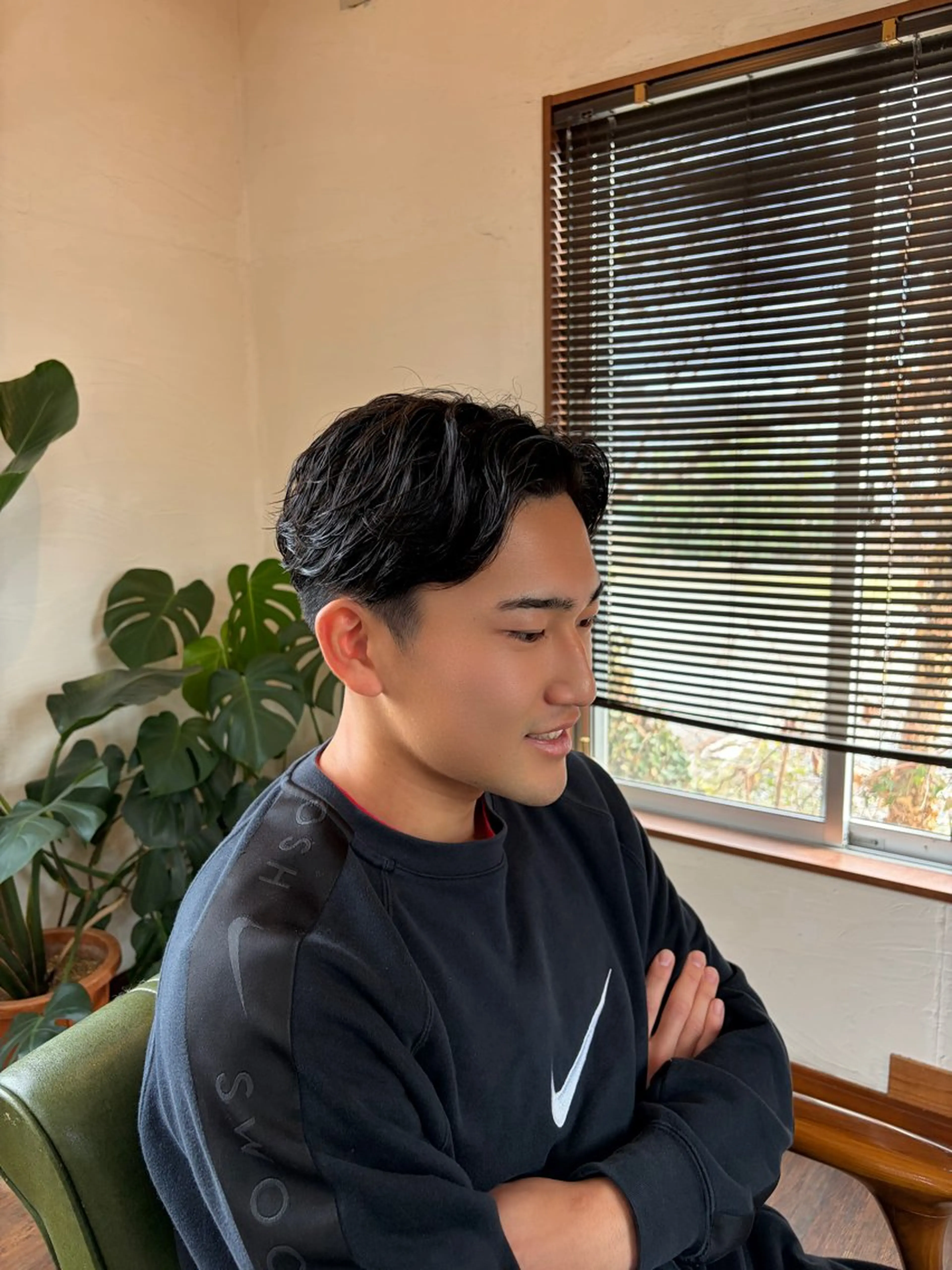 ショート パーマ メンズ メンズパーマ 小川 モモのヘアスタイル