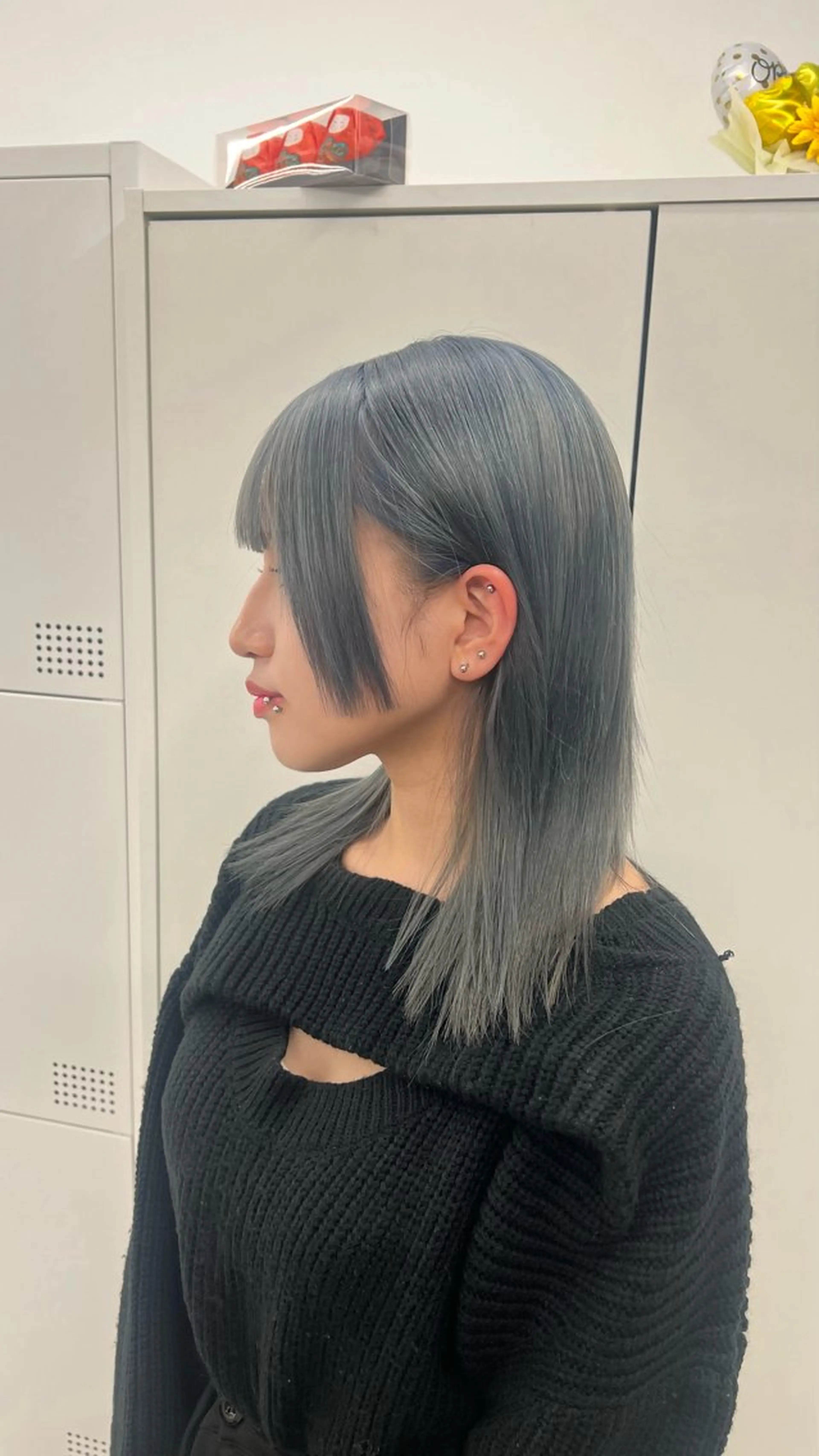 ロング カラー カット ヘアカラー トリートメント 赤みゼロ/透明感 カラー🌿KANTAのヘアスタイル