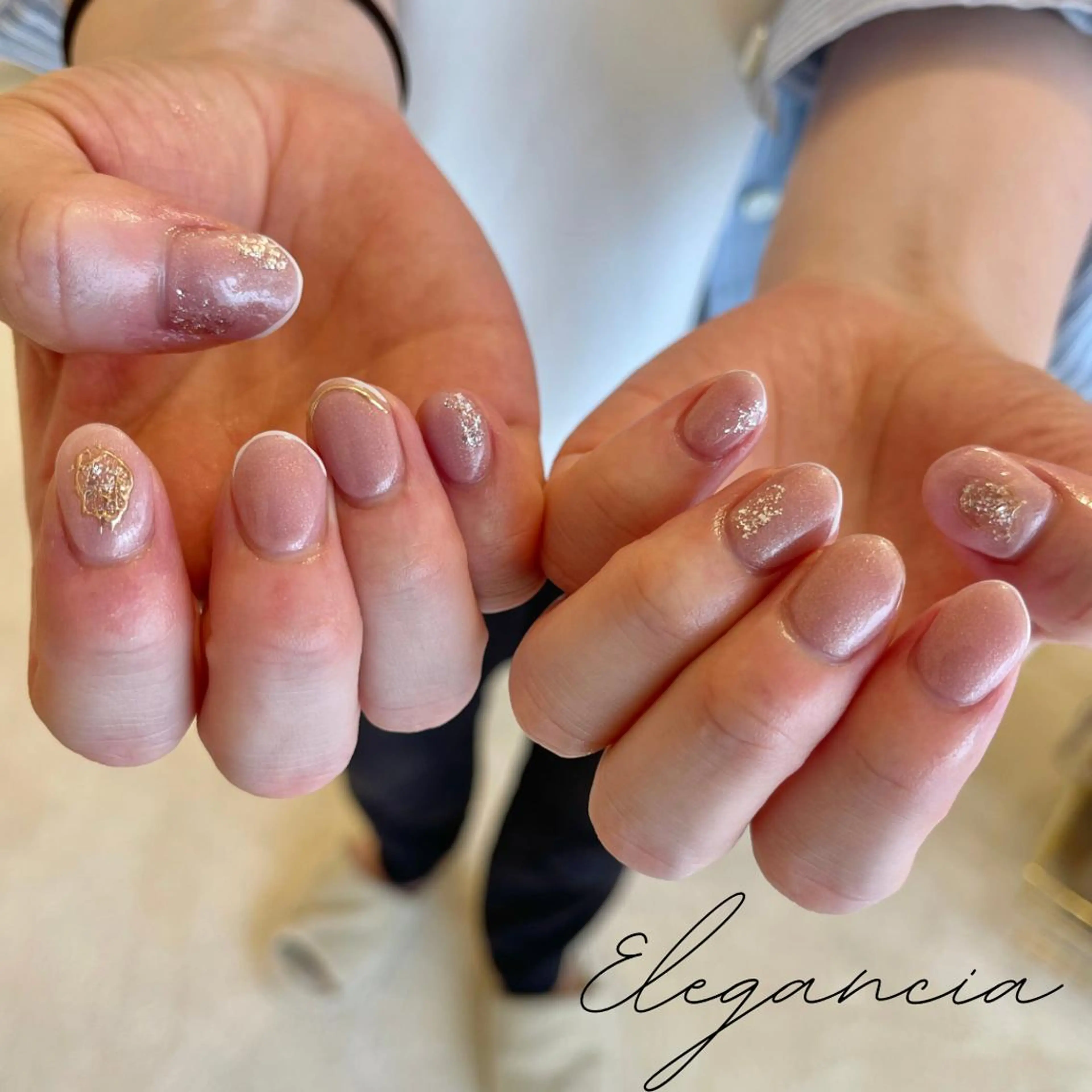 カラー ネイル ハンドネイル Elegancia. Hiromiのネイルデザイン