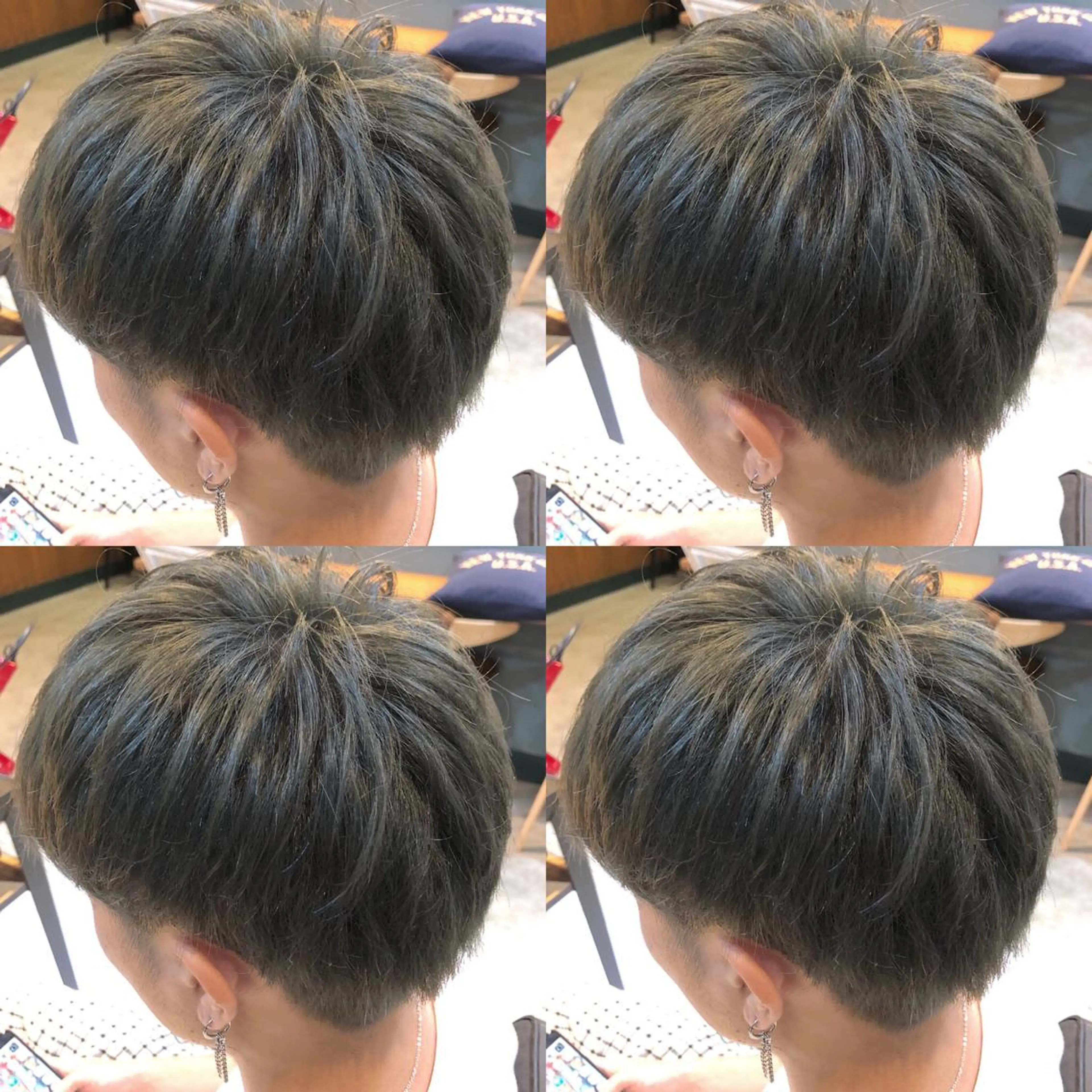 カラー メンズ レイヤーカット❤︎ 韓国ヘア❤︎YUKAのヘアスタイル