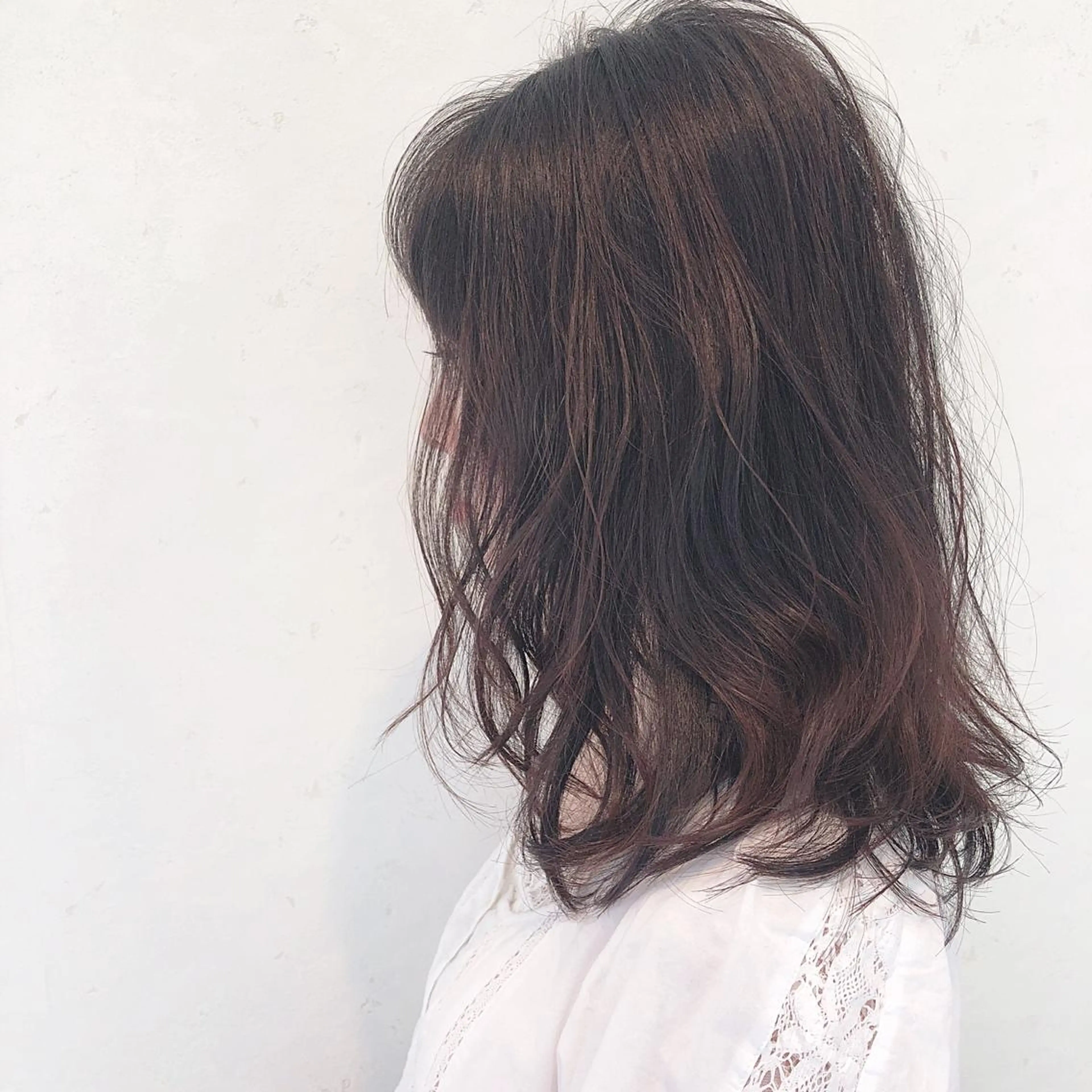 セミロング 伊藤 さやかのヘアスタイル