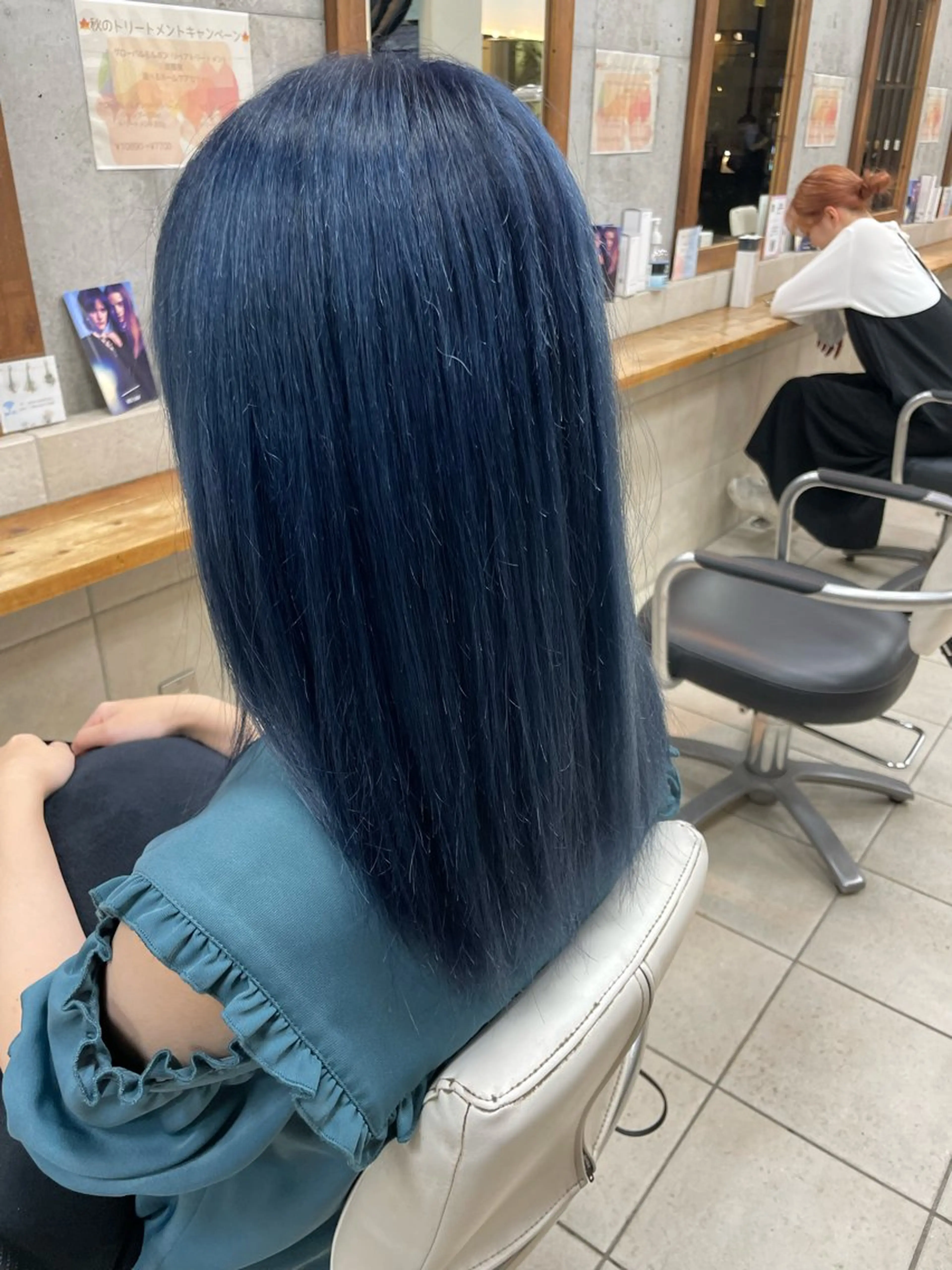 セミロング カラー 鈴木 皆斗のヘアスタイル