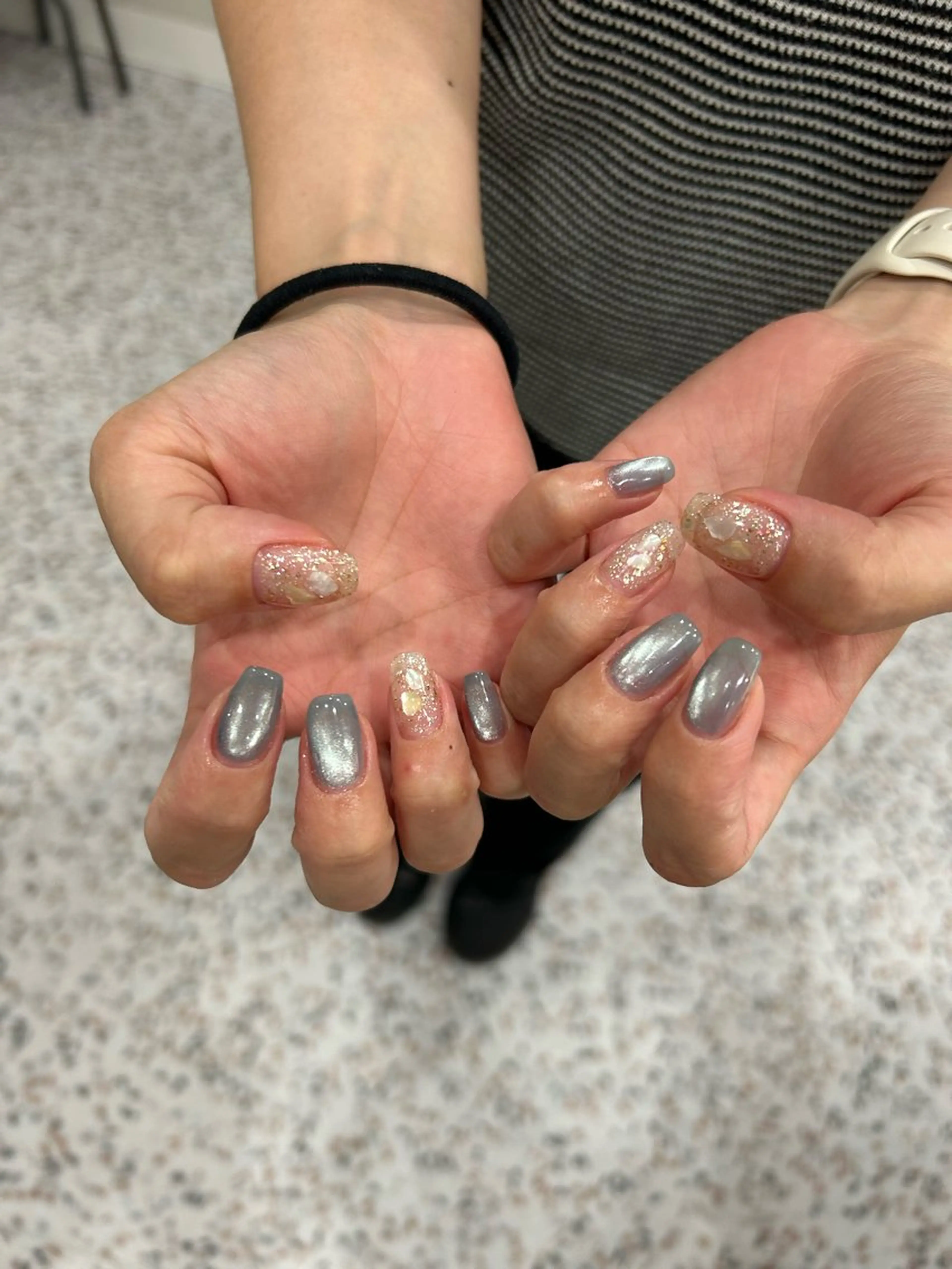 ネイル ハンドネイル 小松 千冬snazzyのネイルデザイン