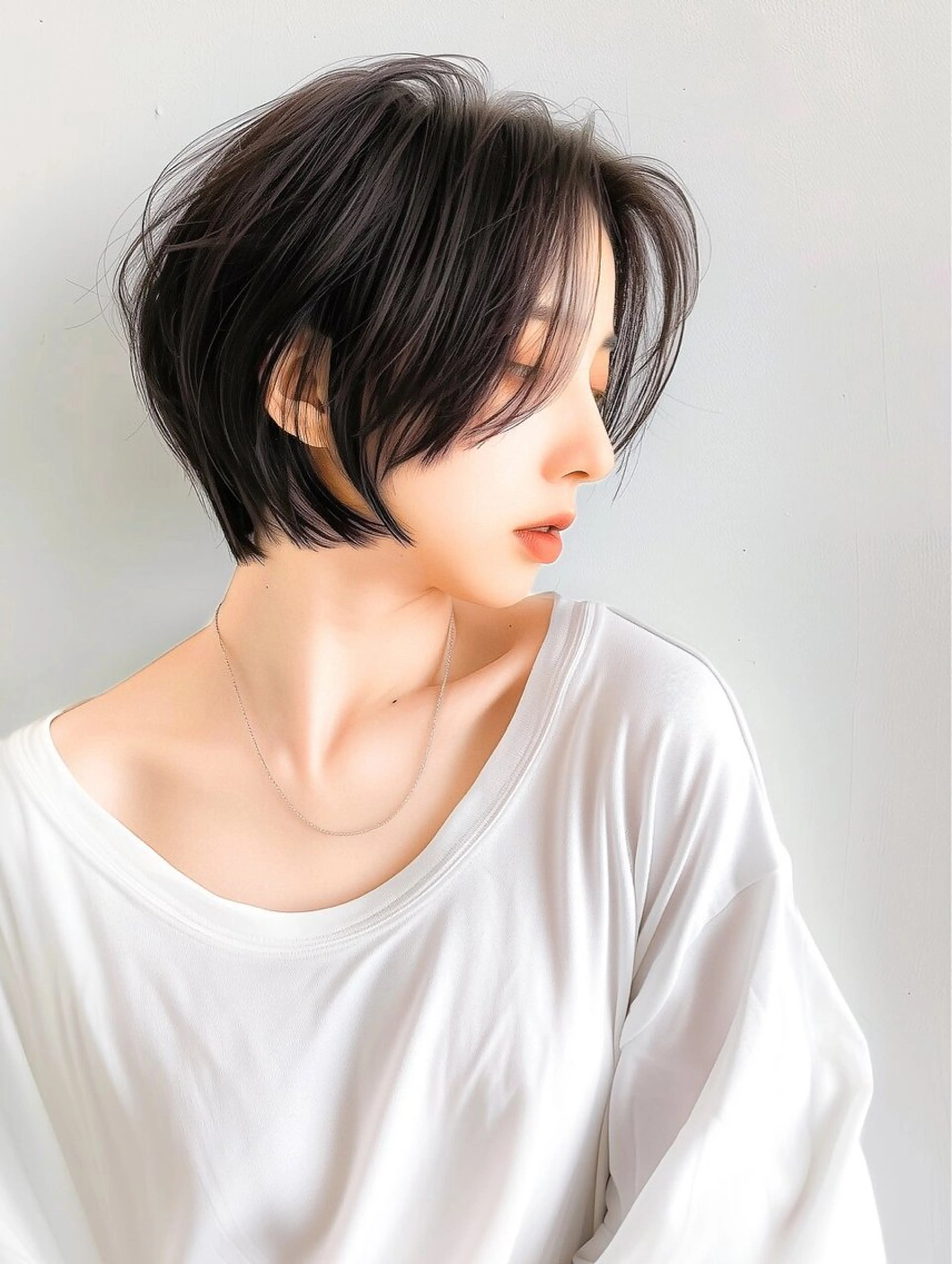 ショート ショートヘア LOVEST Rihoのヘアスタイル