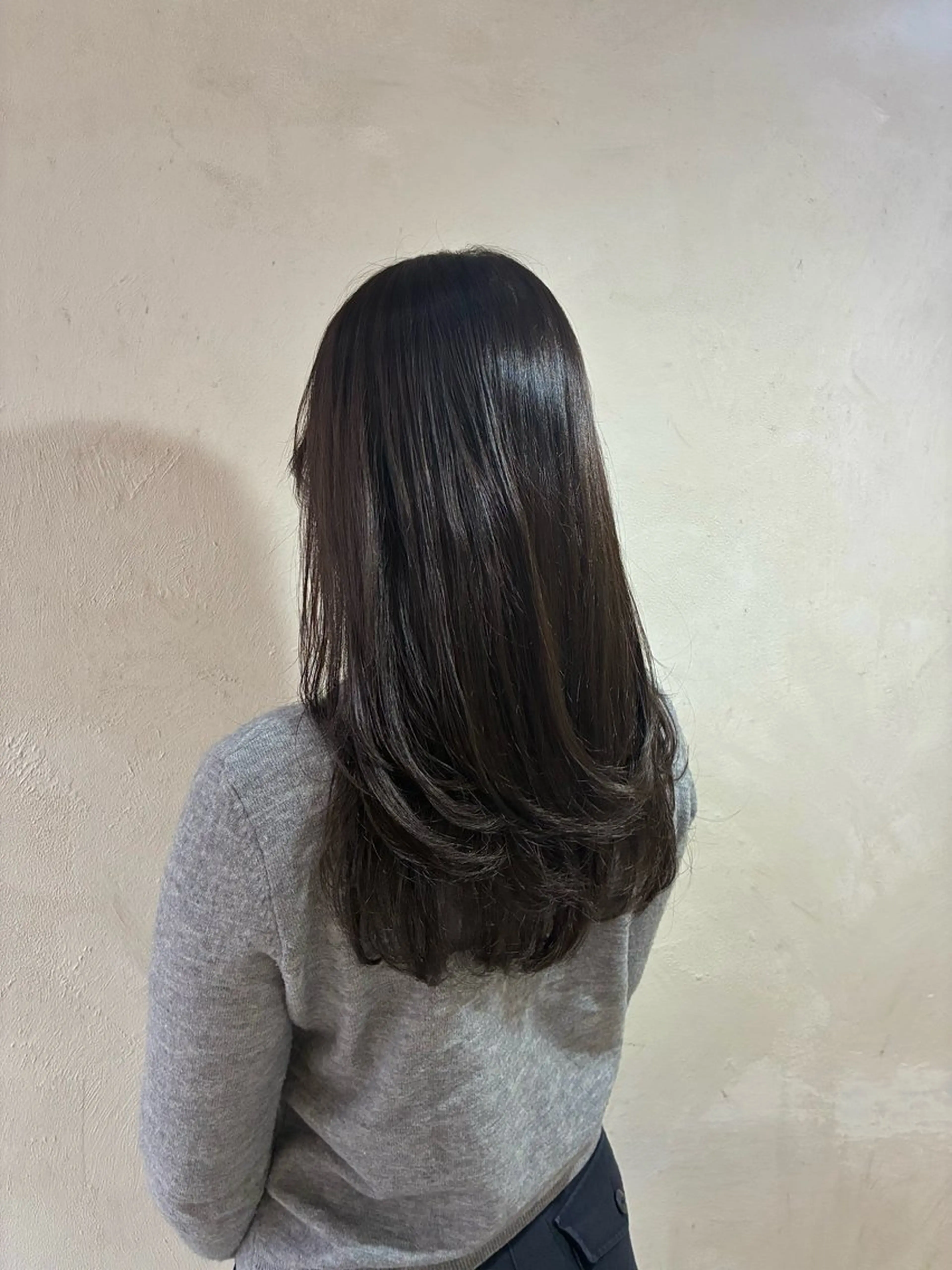 ロング カラー カット ヘアカラー トリートメント Yucca/ モモコのヘアスタイル