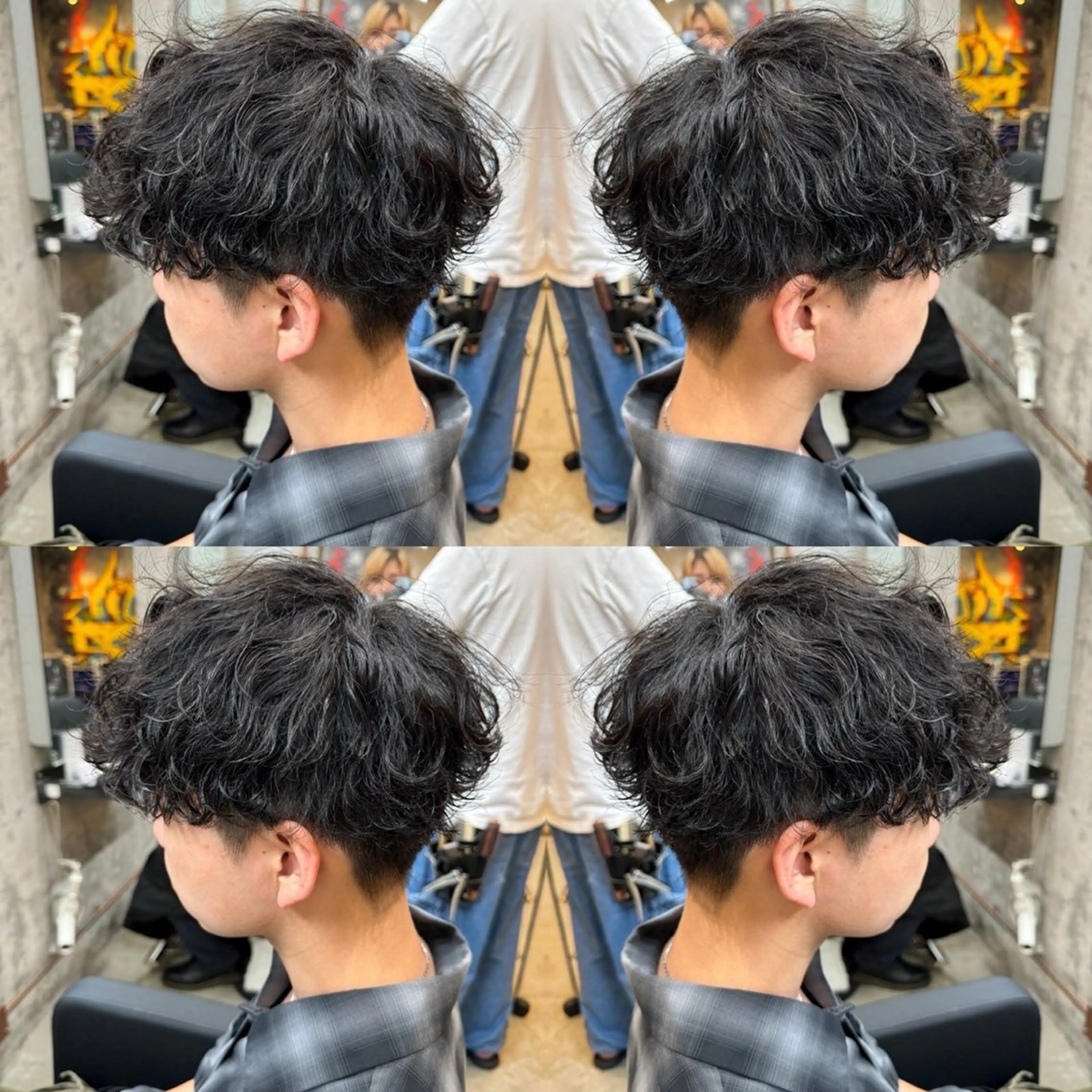 🔥minimo限定🔥カット➕波巻きパーマ➕トリートメント￥9900の写真