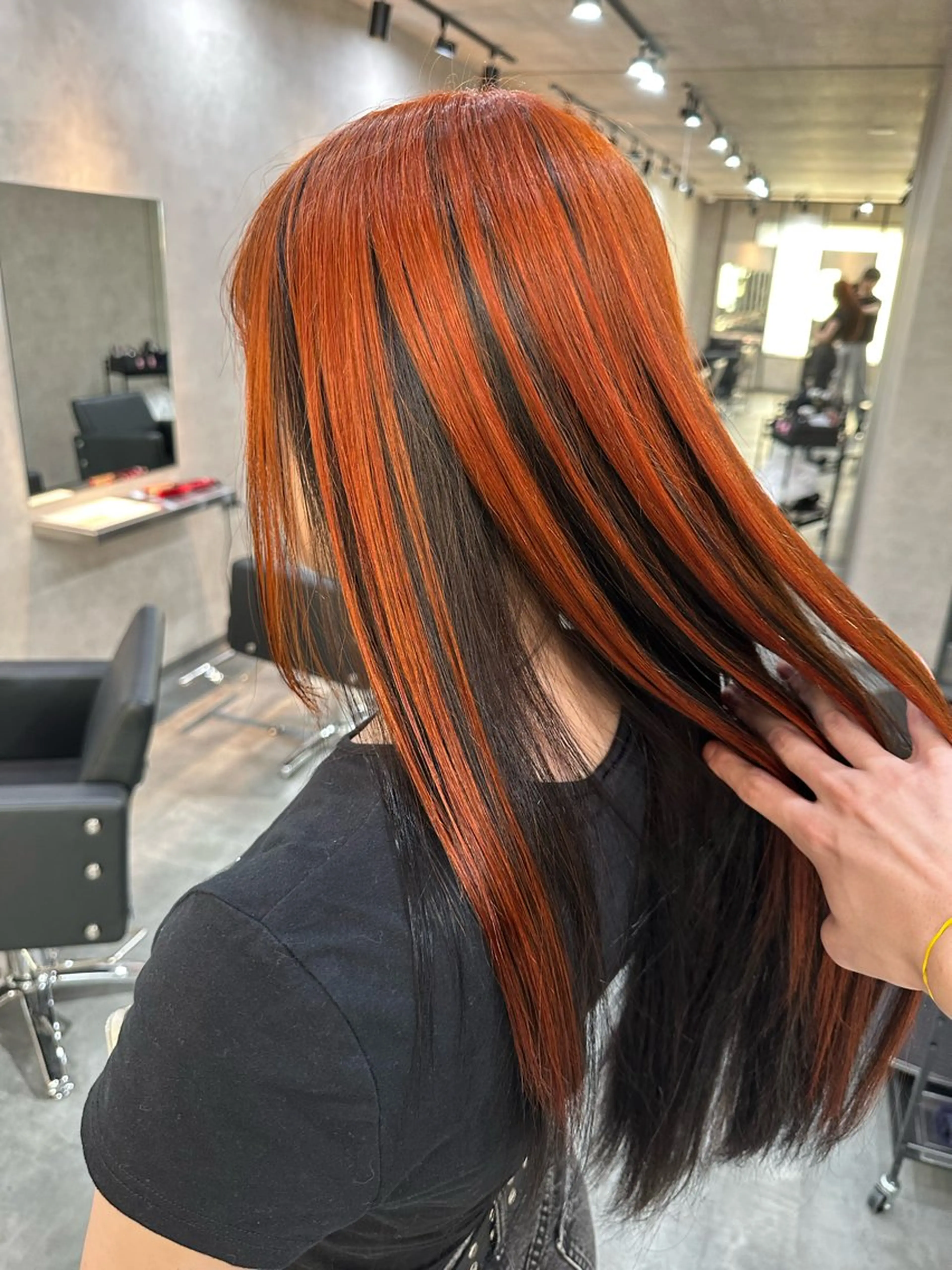 ロング カラー ヘアアレンジ ヘアカラー トリートメント JILL by charme所属・小山/透明感カラー/ レイヤー/中茎涼太のヘアスタイル