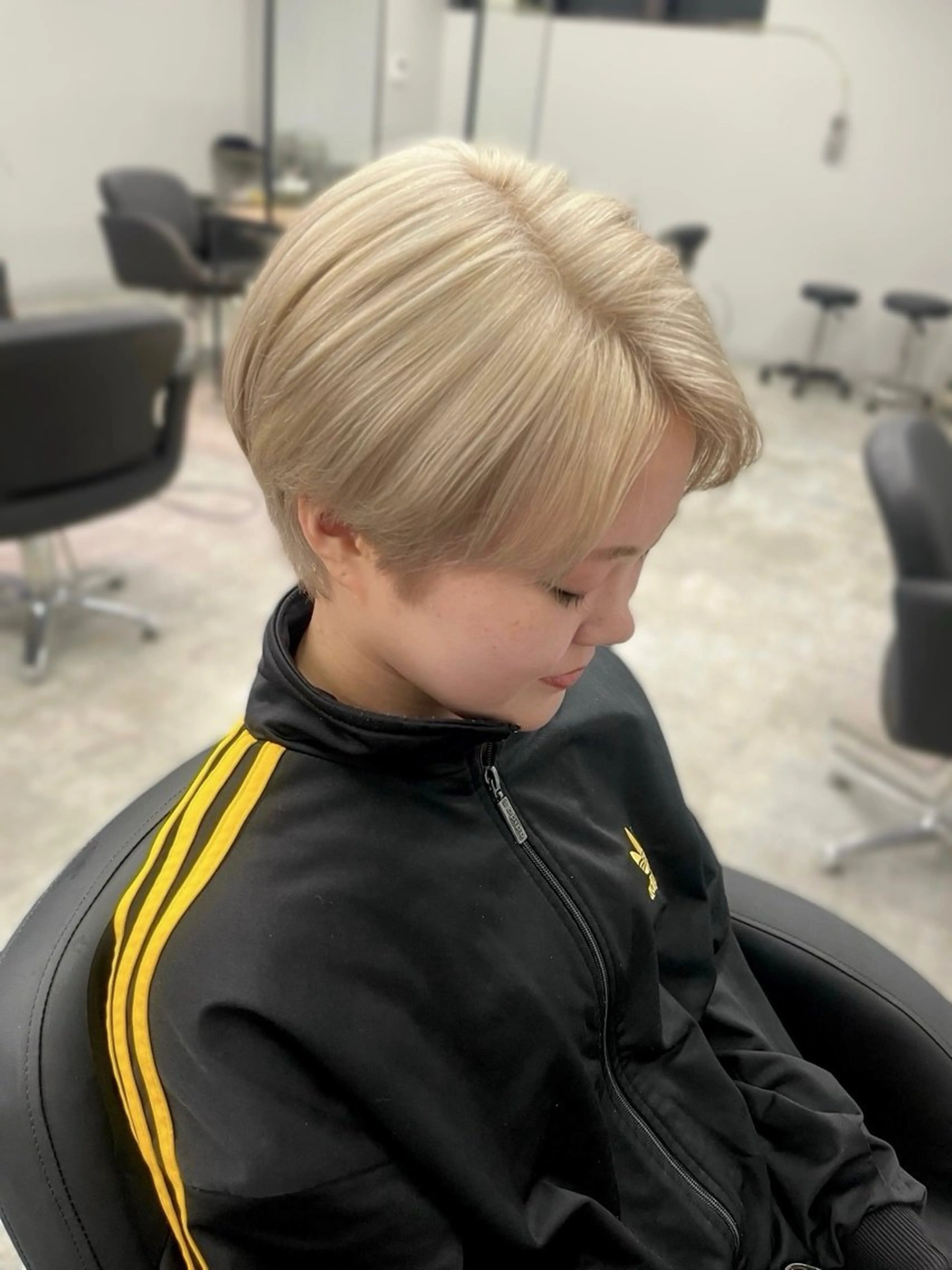 ショート カラー ヘアカラー LINDO TOKYO所属・ミルクティー /asumi♡のヘアスタイル