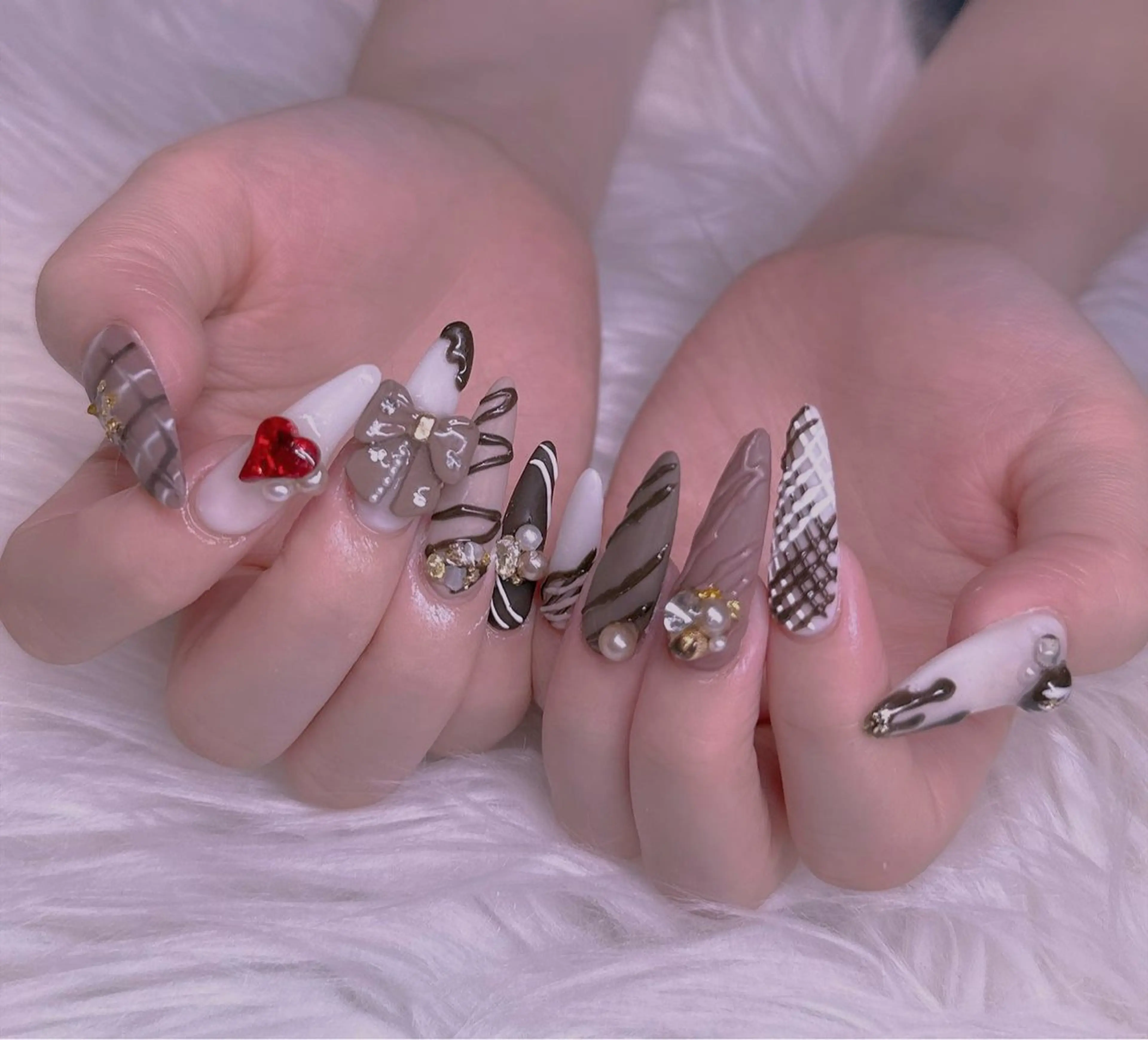 ネイル 長さだし専門店 M2　rikaのネイルデザイン