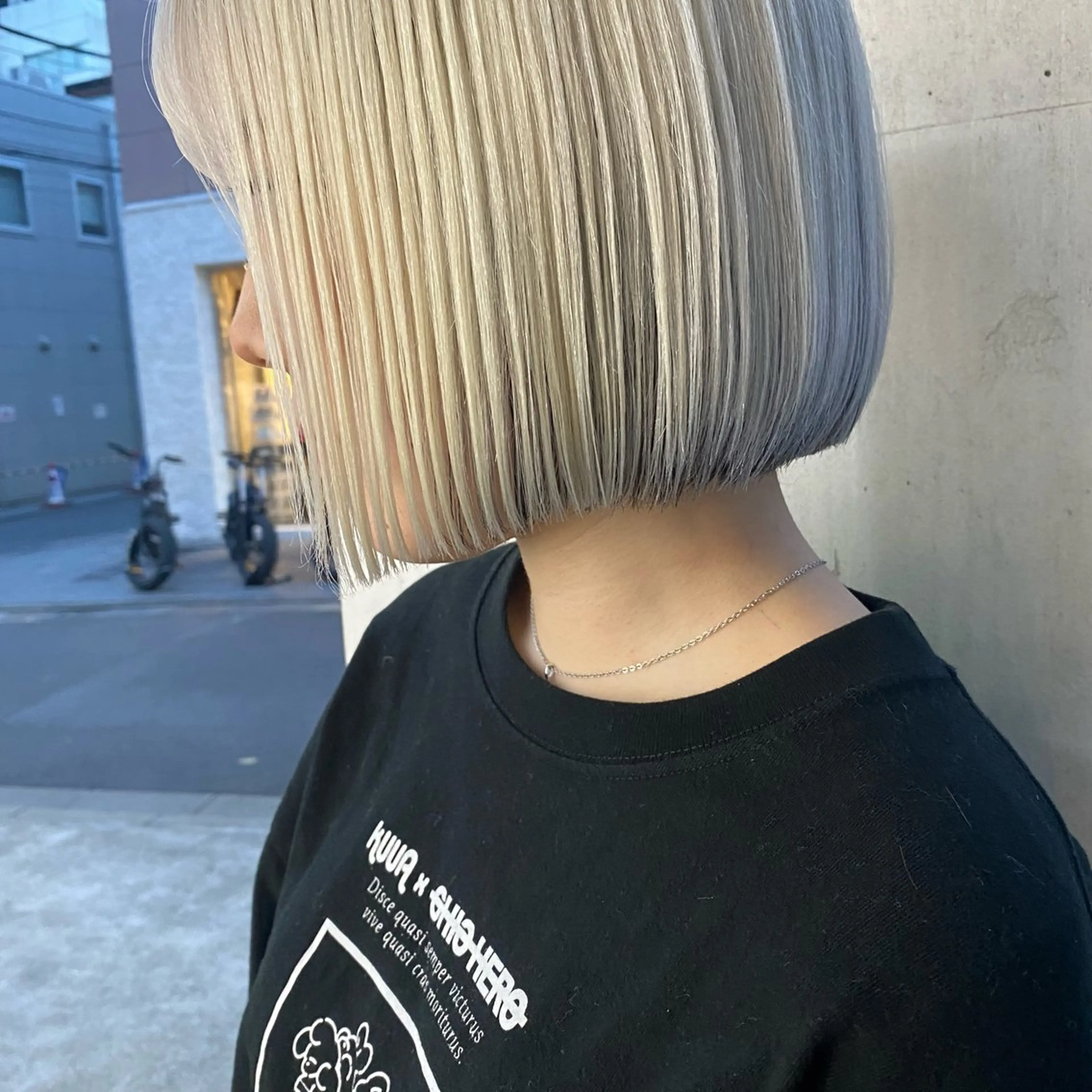 ショート カラー 似合わせカット/ ハイトーン/aoiのヘアスタイル