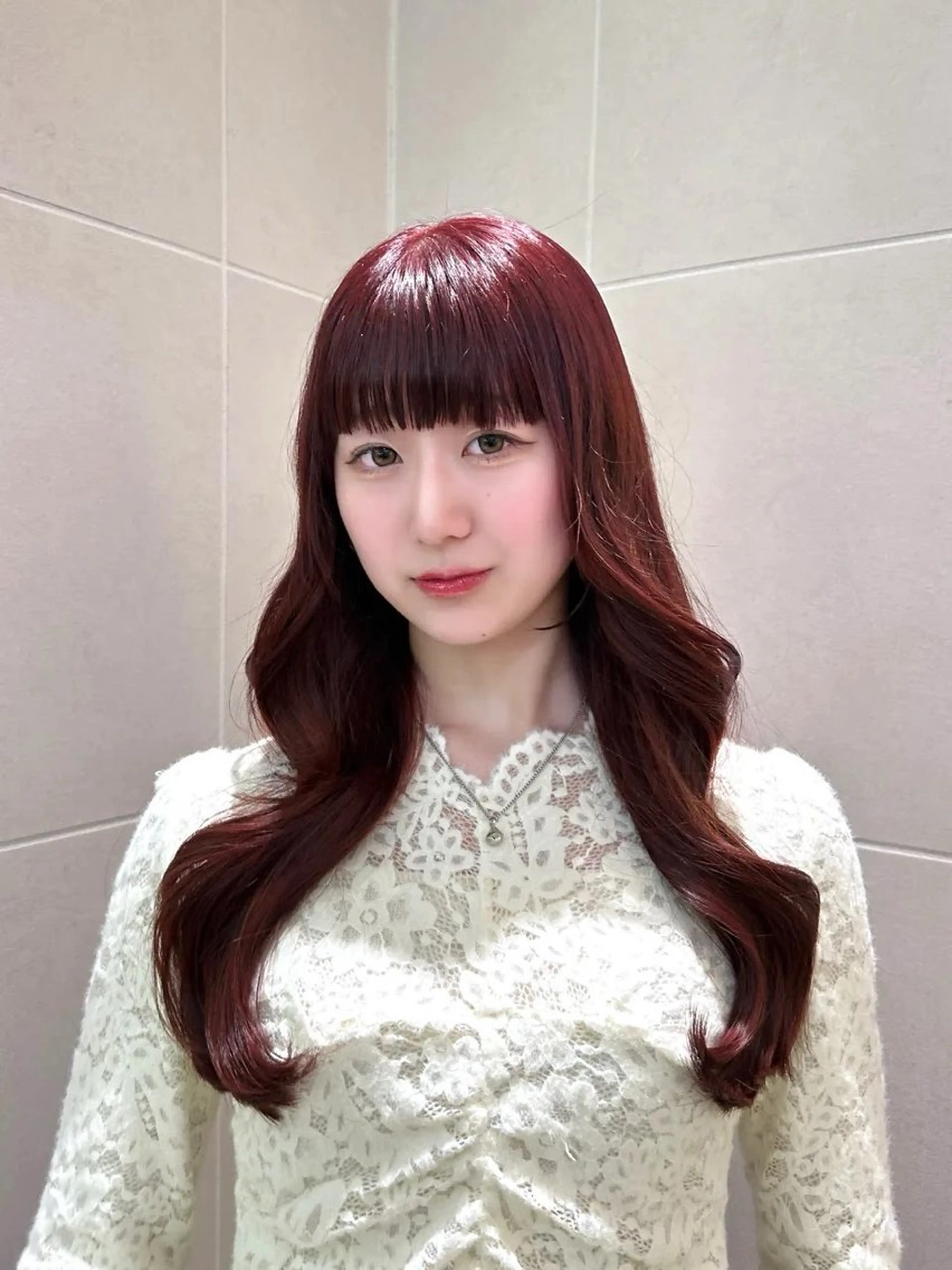 ロング sana 🌿韓国ヘア🌿のヘアスタイル