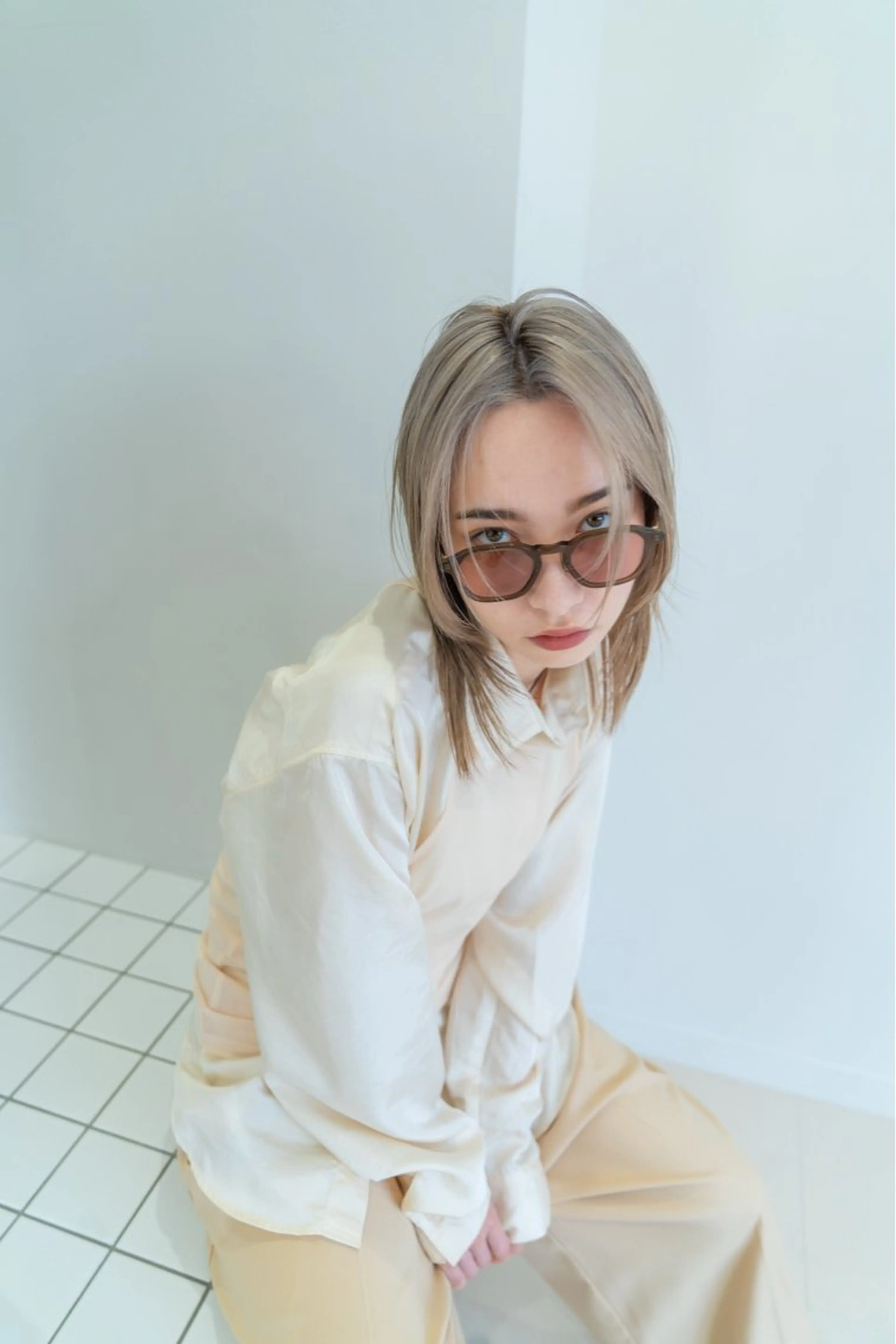 カラー AIRA / greenのヘアスタイル