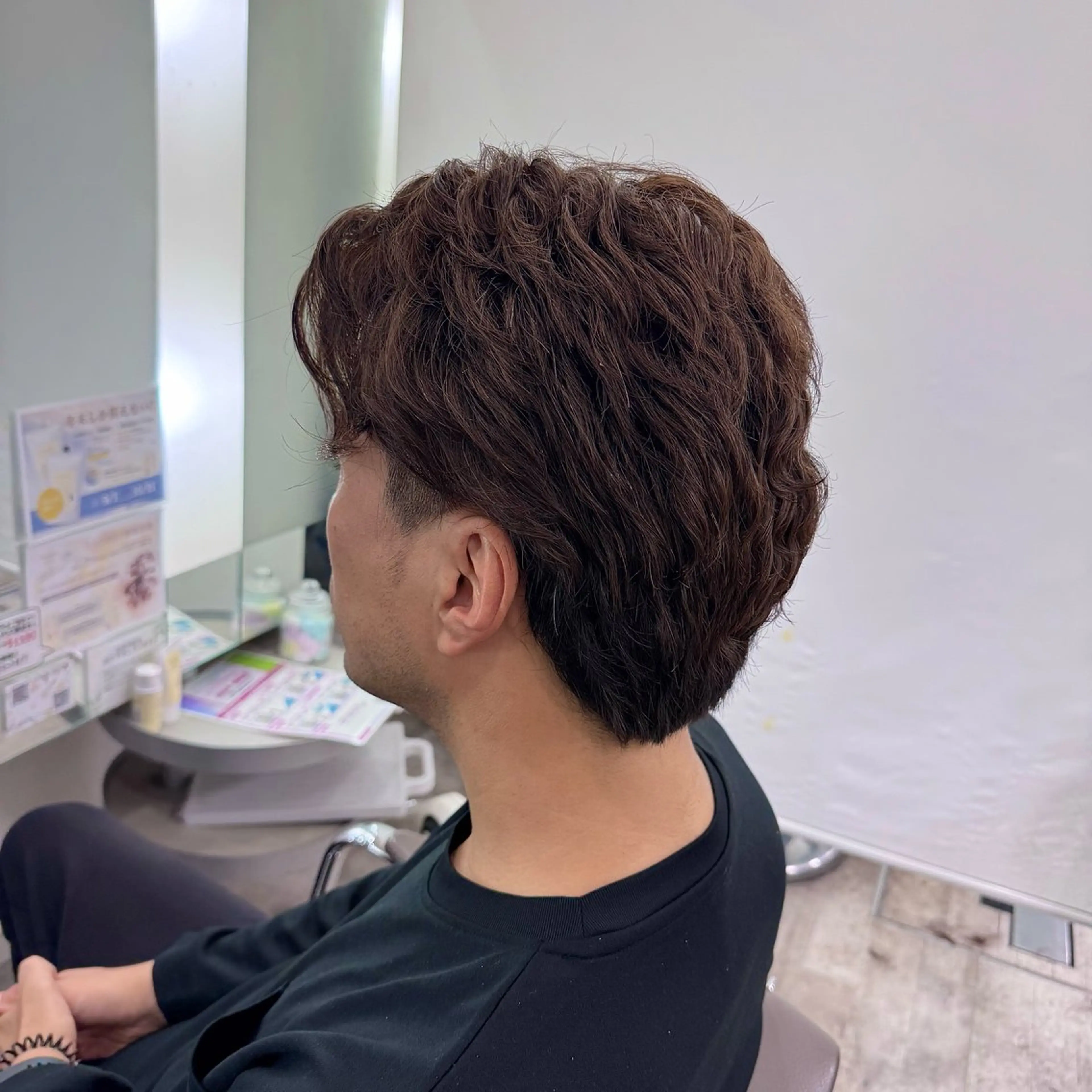 カラー パーマ メンズ カット パーマ 🦖韓国風/メンズ /パーマ/羽根田のヘアスタイル