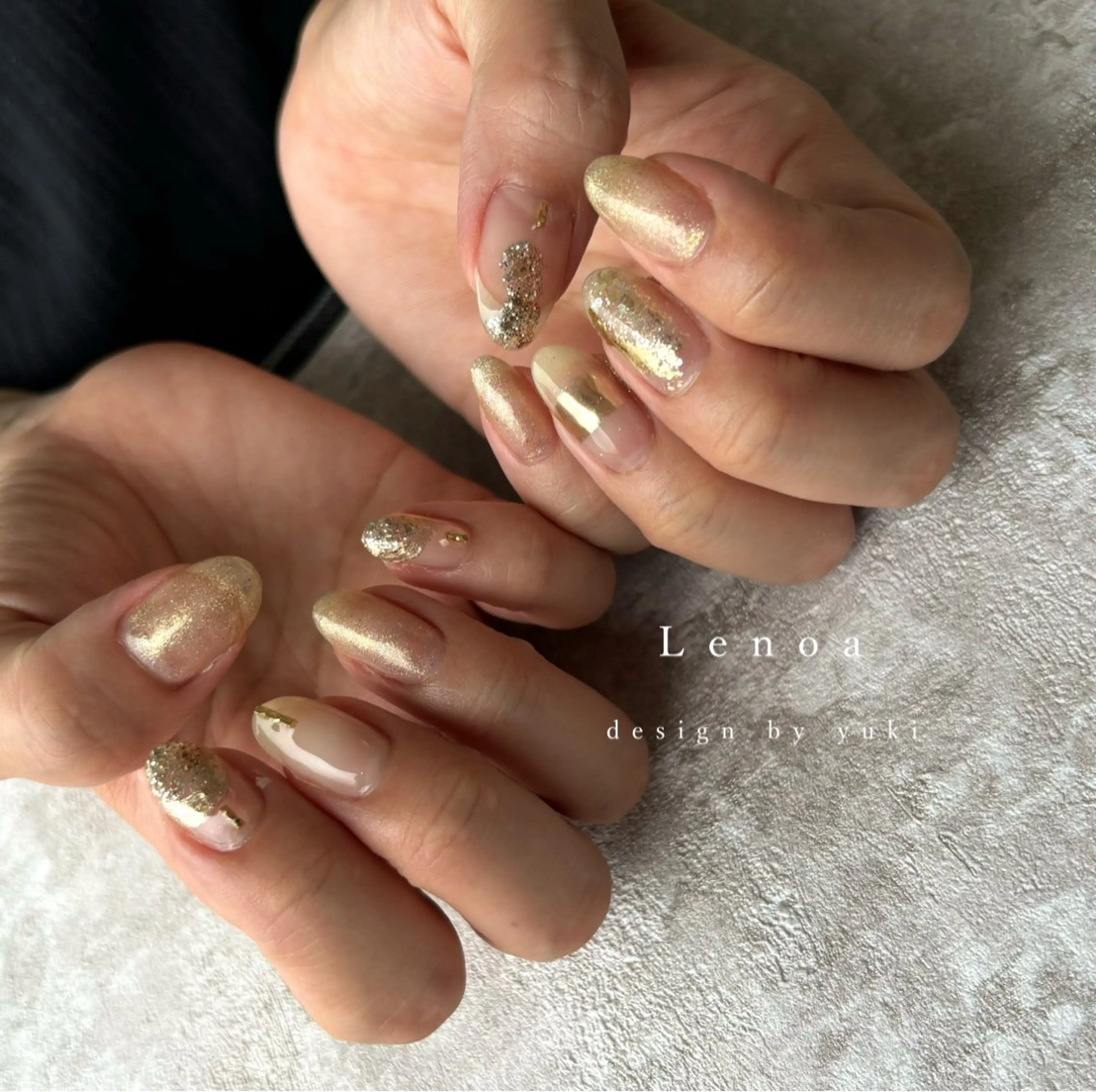 ネイル ハンドネイル Lenoa Yukiのネイルデザイン