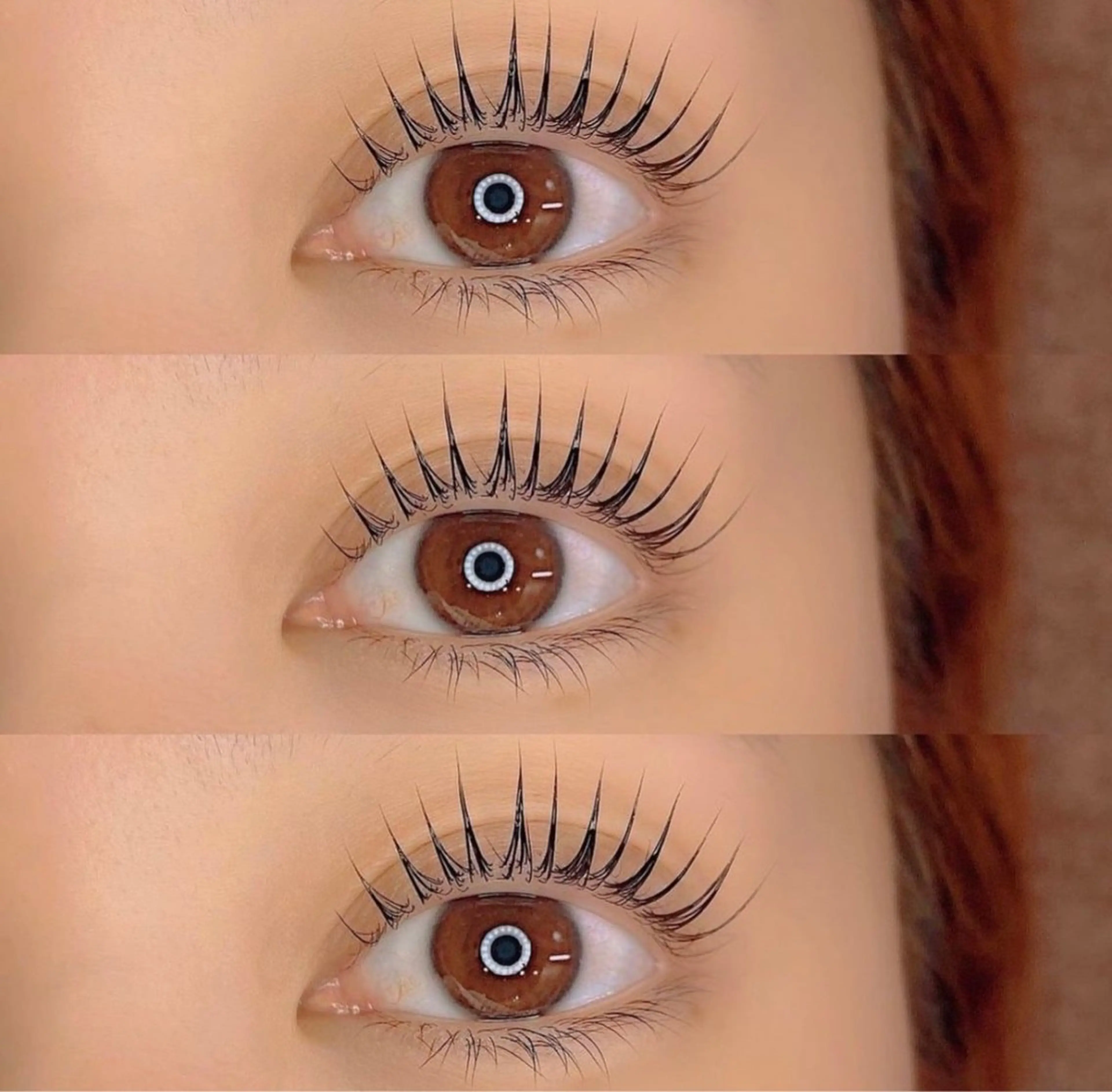 マツエク・マツパ パリジェンヌラッシュリフト アイラッシュサロンセリナ新宿南口店所属・うたがわ るな🧸⸒⸒のマツエク・マツパデザイン