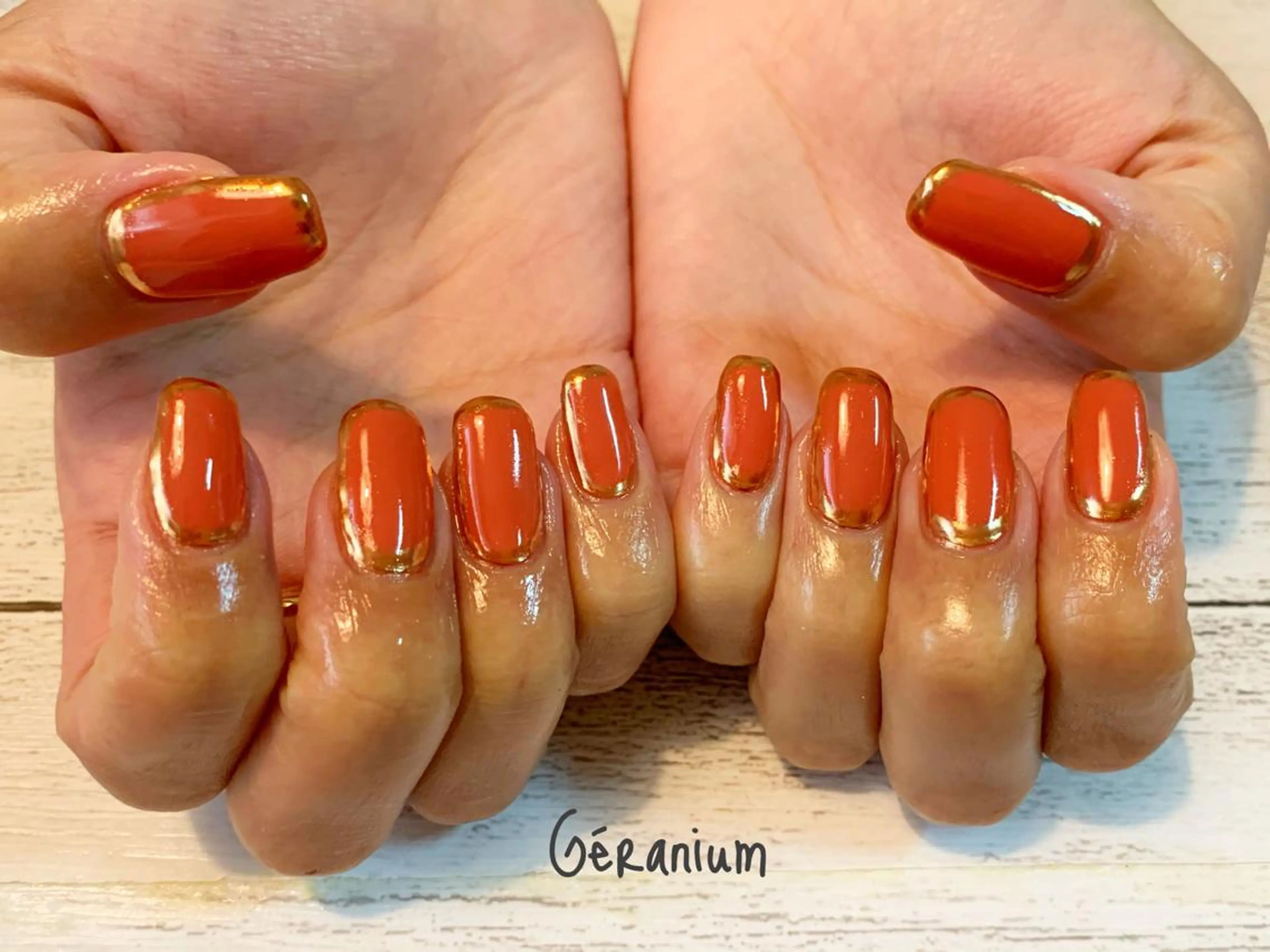 ネイル ハンドネイル GéRanium Harukaのネイルデザイン